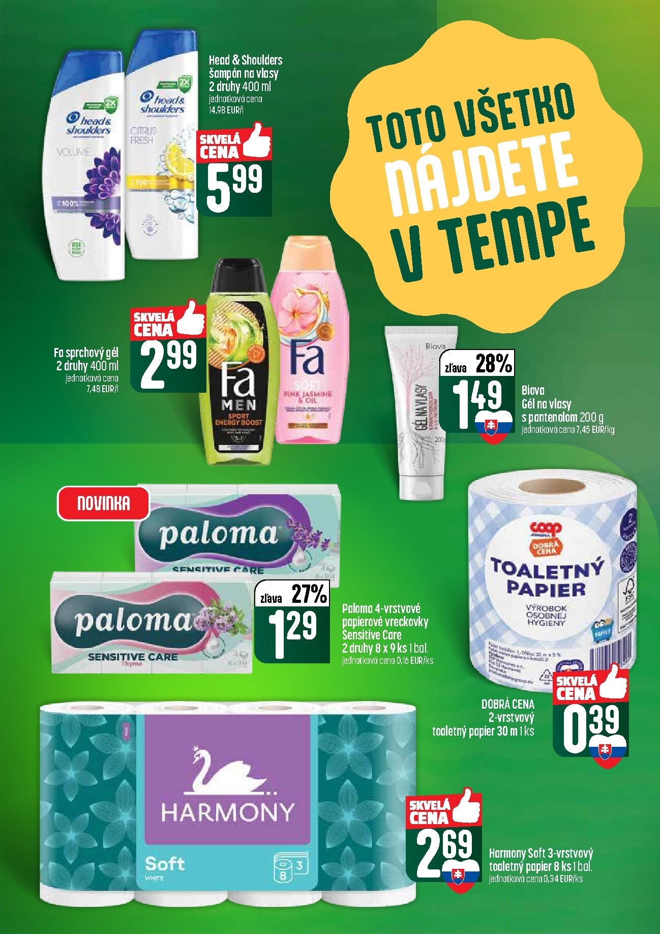 coop-jednota - Nový leták COOP Jednota - Tempo platný od štvrtka, 16.04.2026 do stredy, 22.04.2026 - page: 52