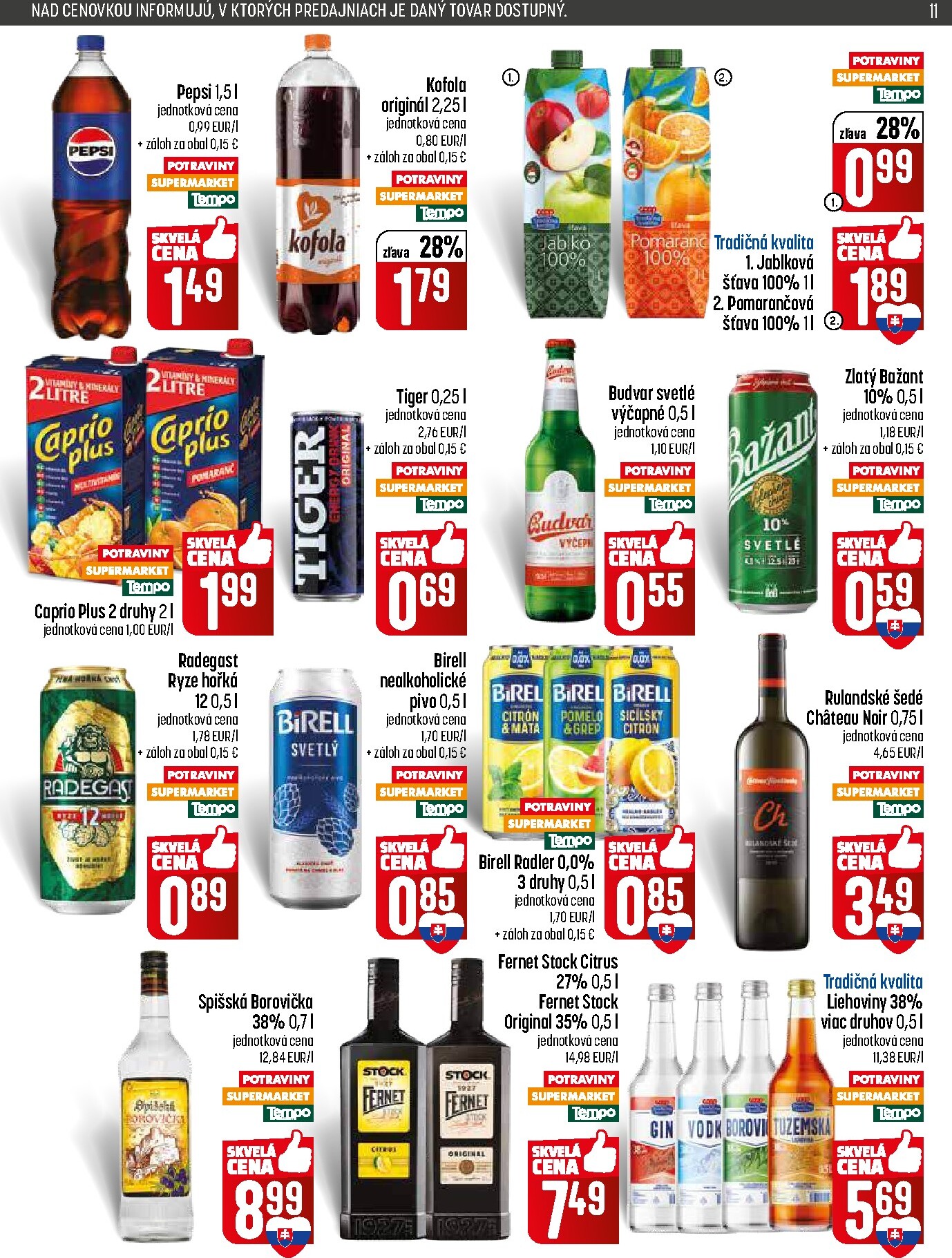 coop-jednota - Nový leták COOP Jednota od štvrtka, 30.04.2026 do stredy, 06.05.2026 - page: 11