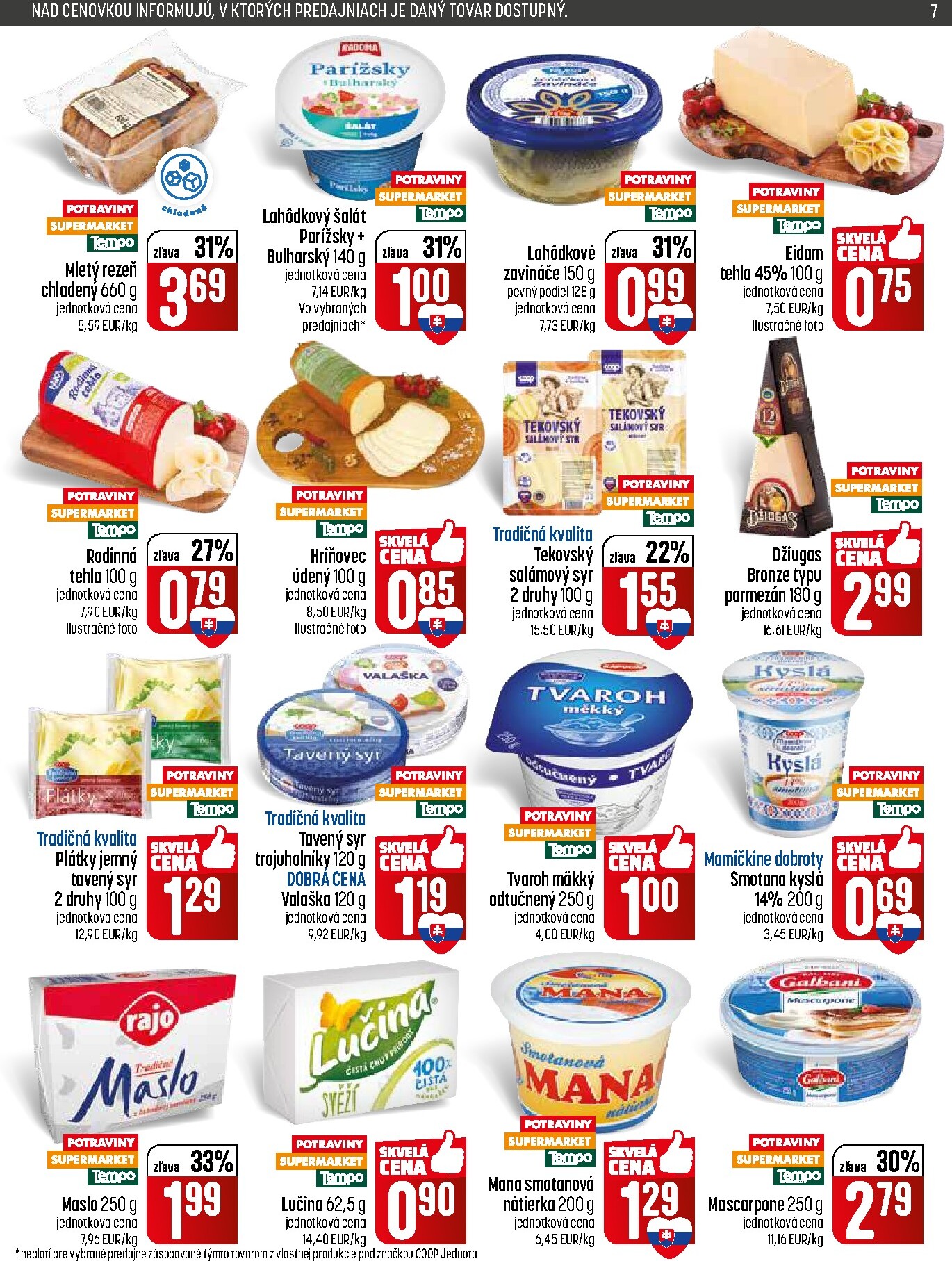 coop-jednota - Nový leták COOP Jednota od štvrtka, 07.05.2026 do stredy, 13.05.2026 - page: 7