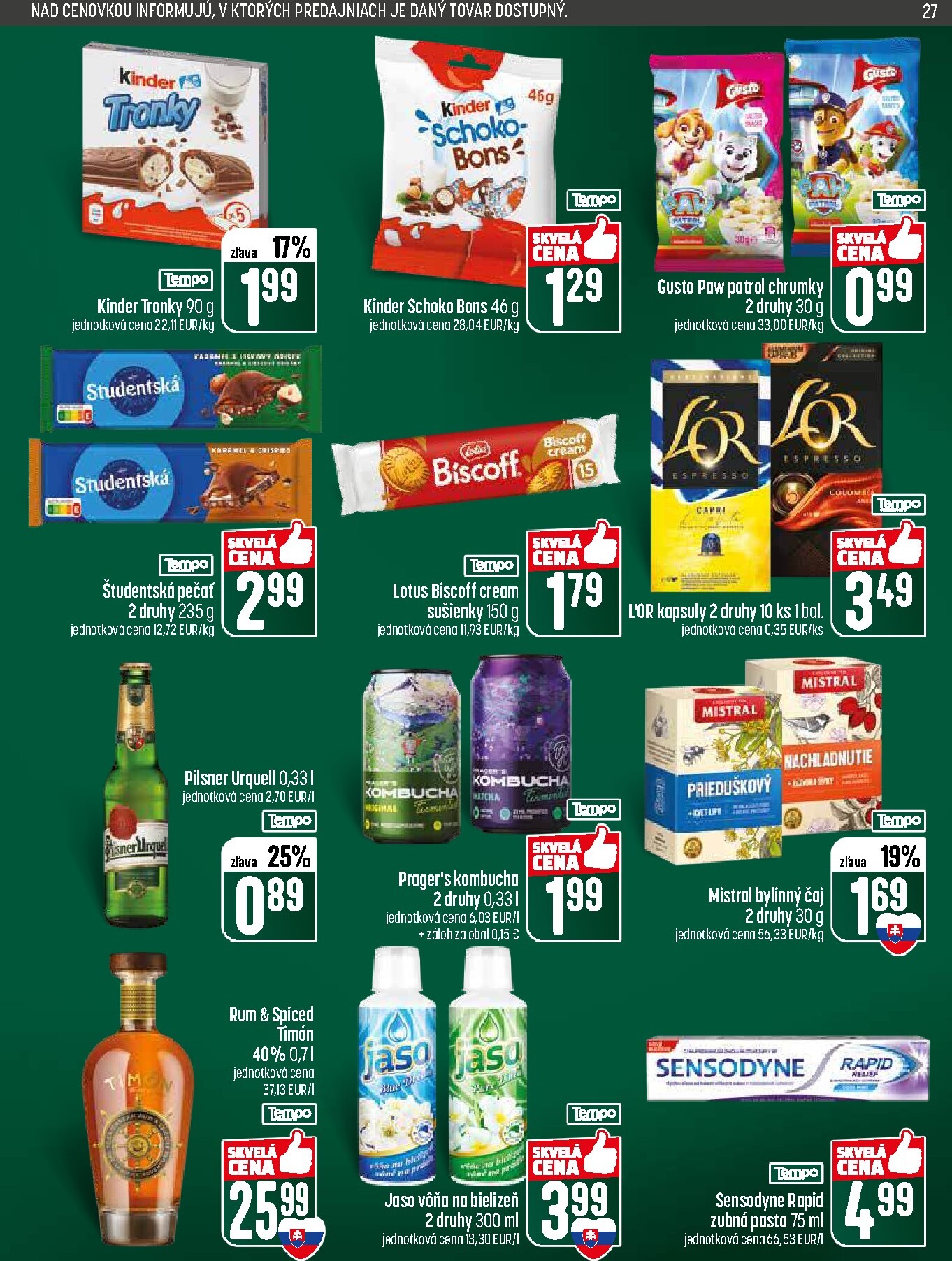 coop-jednota - Nový leták COOP Jednota od štvrtka, 07.05.2026 do stredy, 13.05.2026 - page: 27