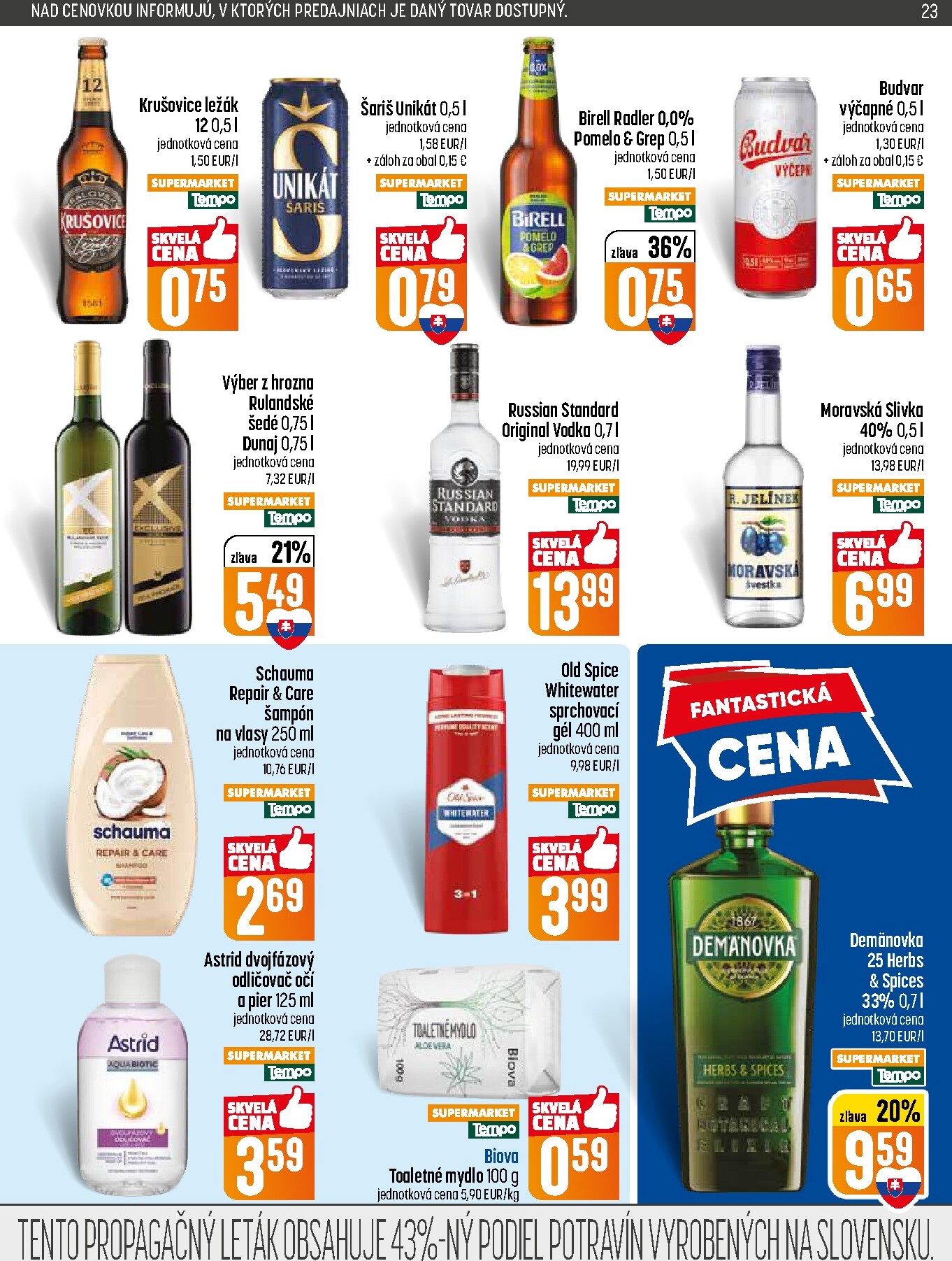 coop-jednota - Nový leták COOP Jednota od štvrtka, 07.05.2026 do stredy, 13.05.2026 - page: 23