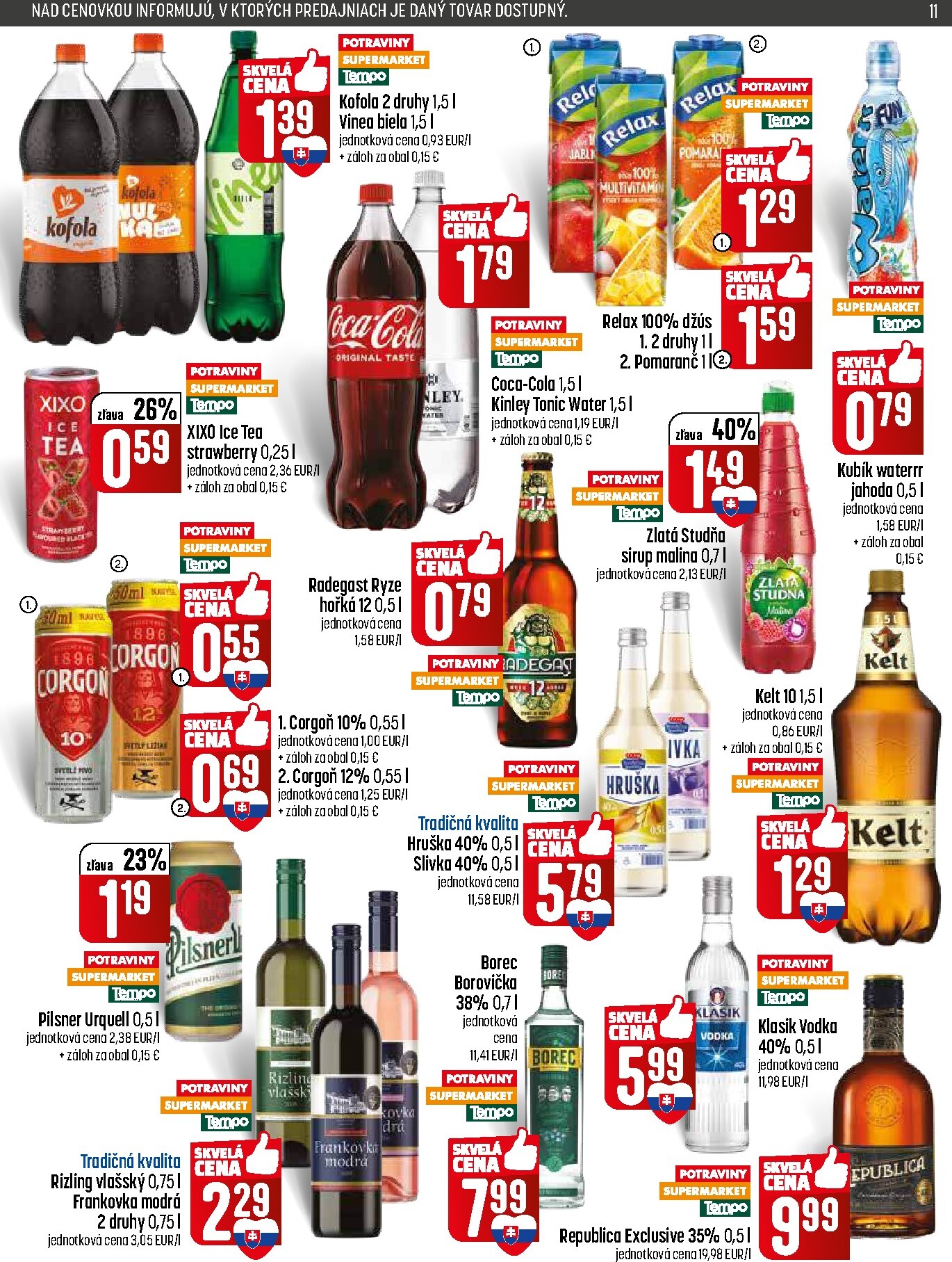 coop-jednota - Nový leták COOP Jednota od štvrtka, 07.05.2026 do stredy, 13.05.2026 - page: 11