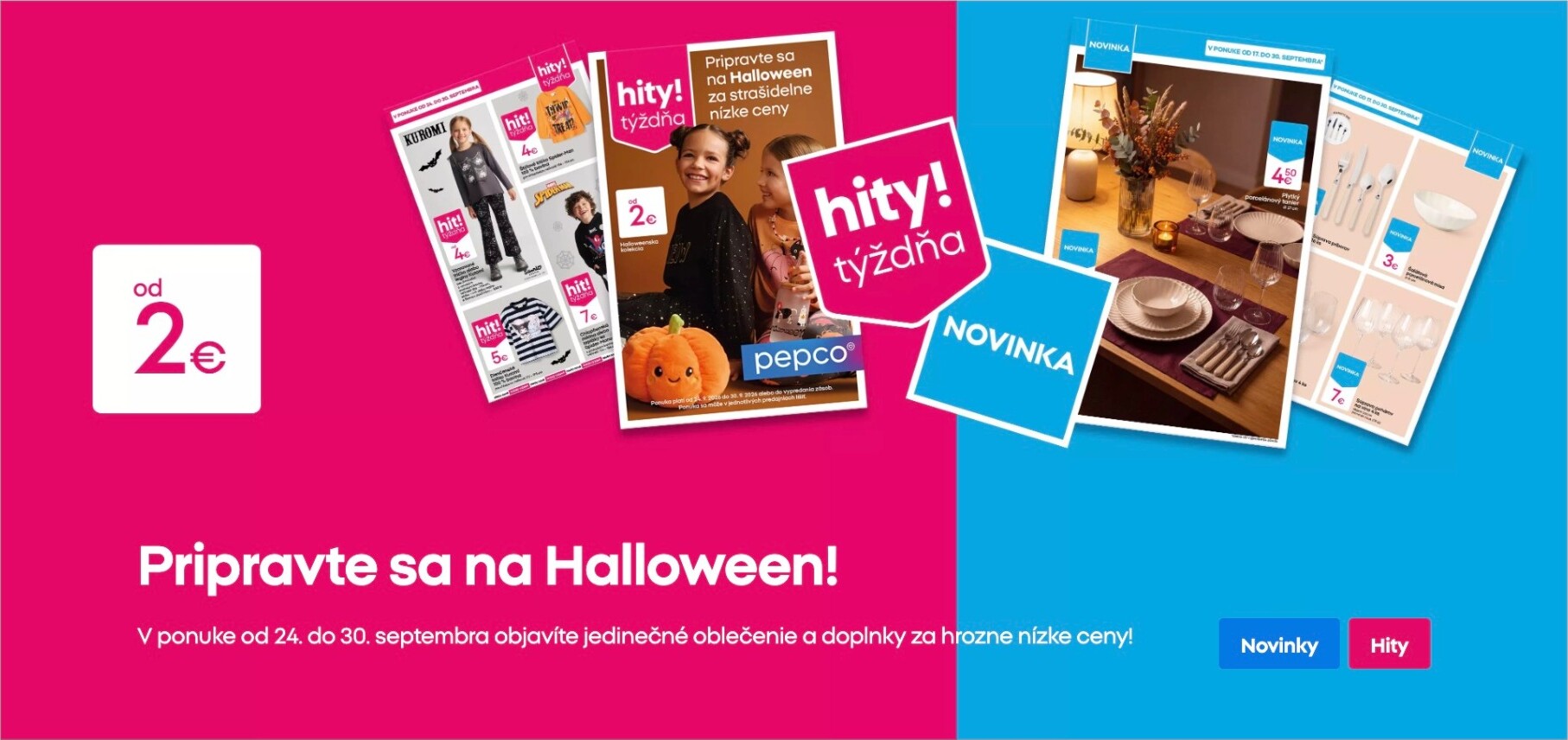 pepco - Aktuálny Pepco leták od štvrtka, 24.09.2026 do stredy, 30.09.2026