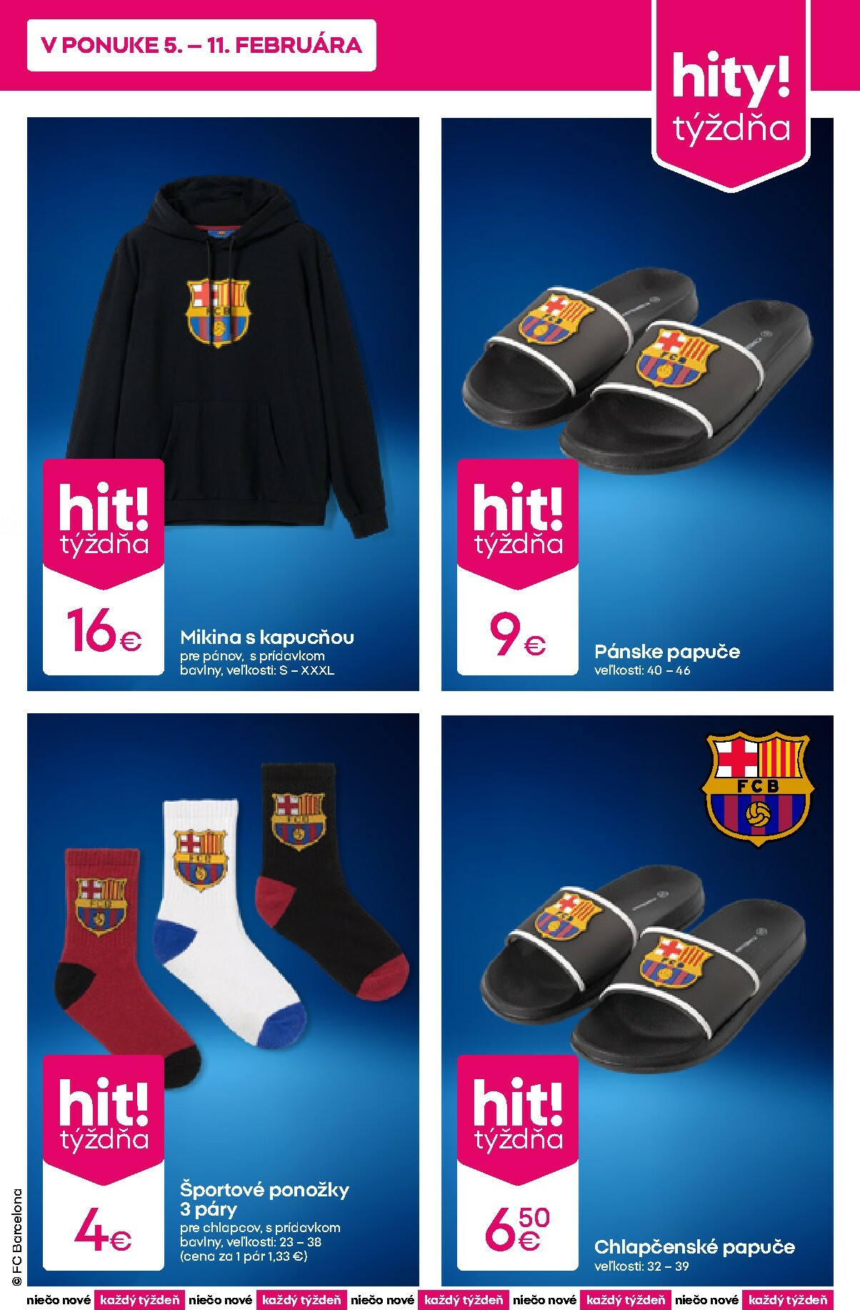 pepco - Leták Pepco - Kolekcia FC Barcelona platný od 05.02.2026 do 11.02.2026 - page: 5