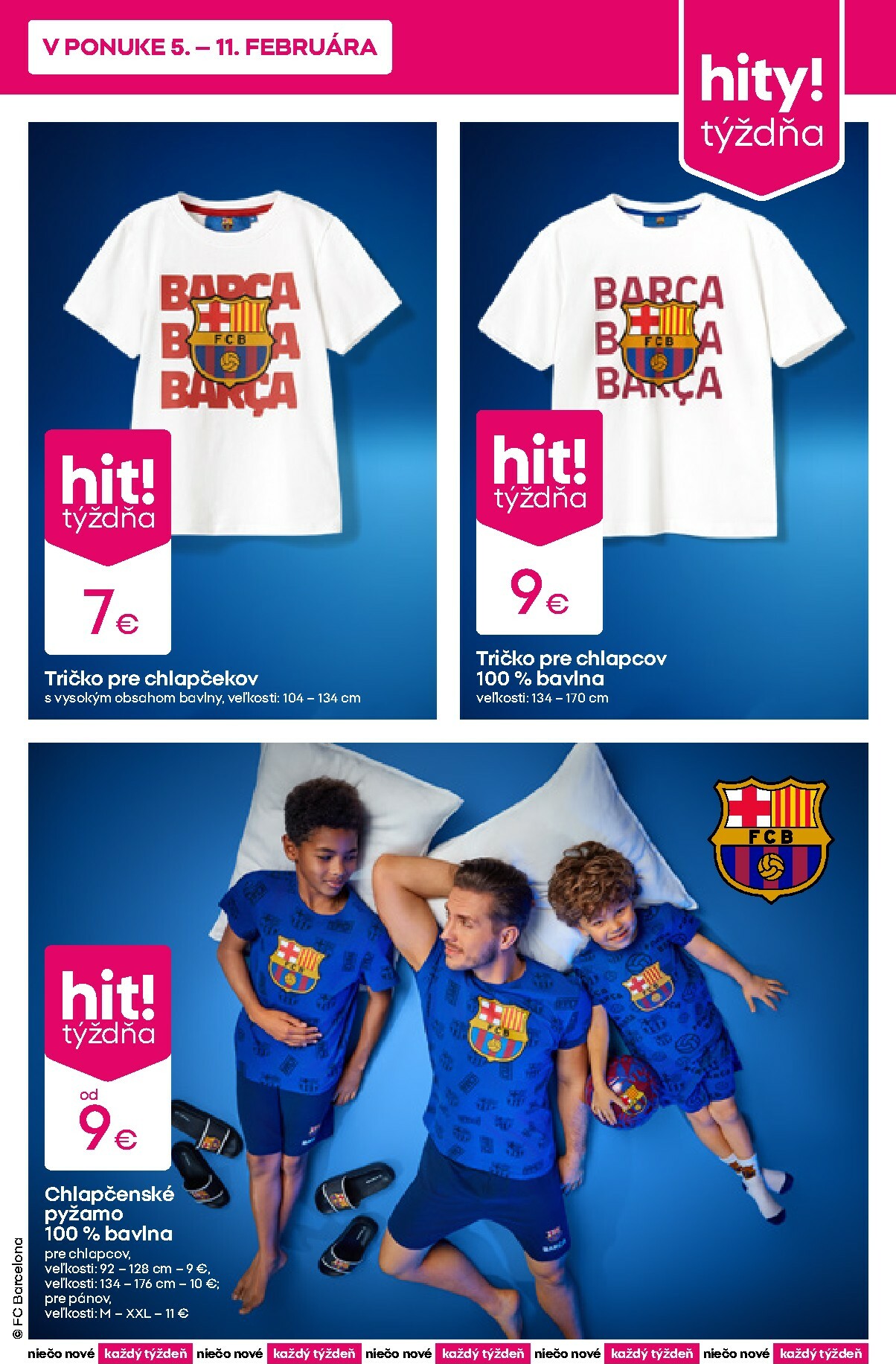 pepco - Leták Pepco - Kolekcia FC Barcelona platný od 05.02.2026 do 11.02.2026 - page: 3