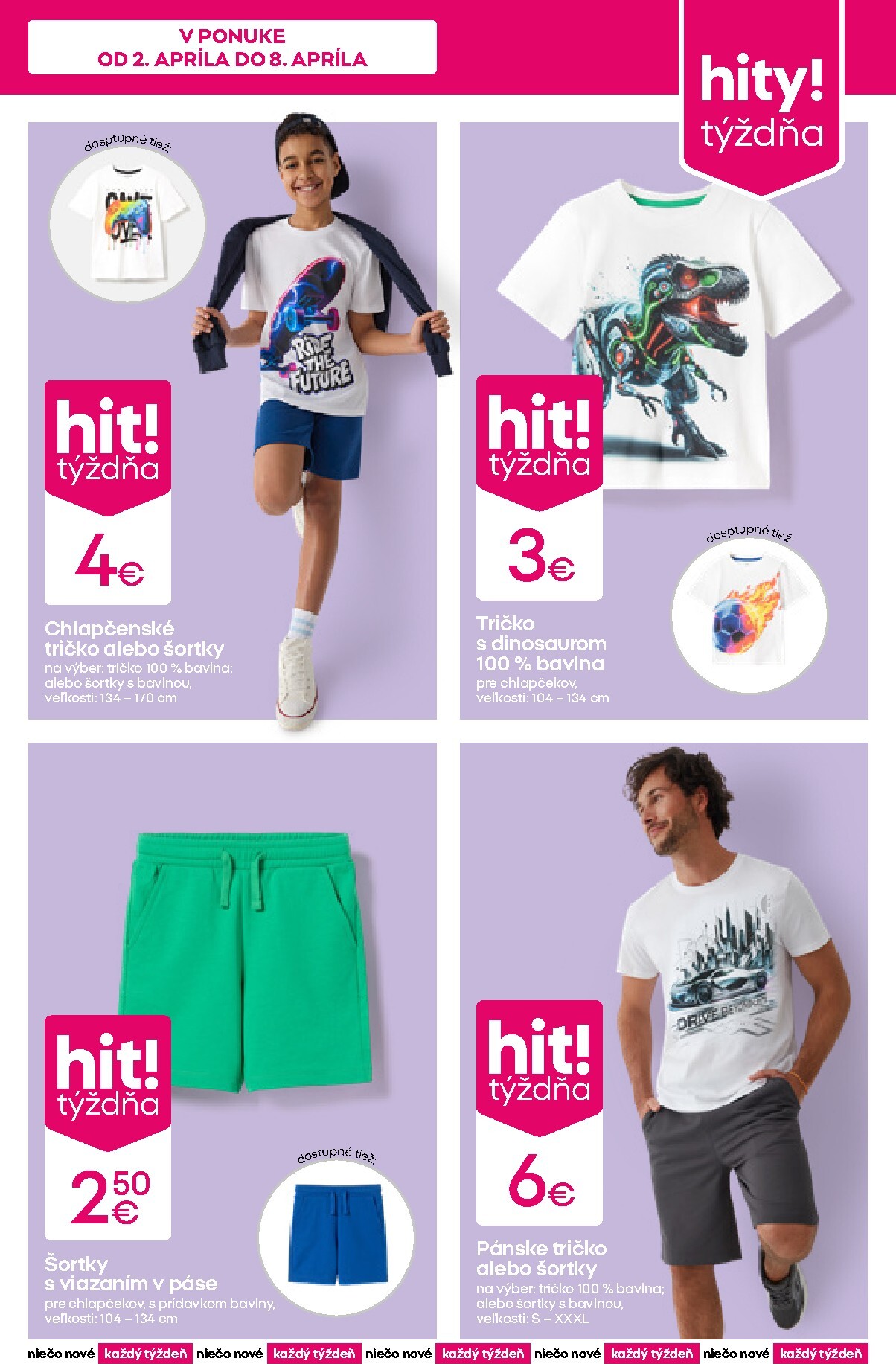 pepco - Leták Pepco - Tričká a šortky platný od 02.04.2026 do 08.04.2026 - page: 3