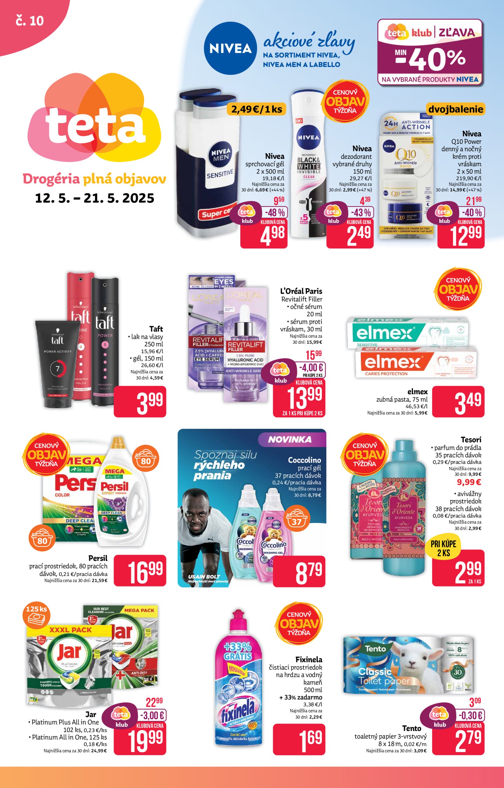 teta-drogerie - Teta drogerie leták platný od 12.05. - 21.05. - page: 1