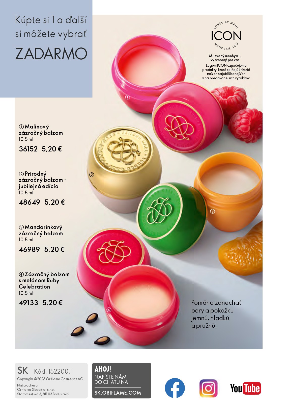 oriflame - Aktuálny ORIFLAME - eCatalogue | Oriflame Cosmetics leták od stredy, 27.05.2026 do utorka, 16.06.2026 - page: 164