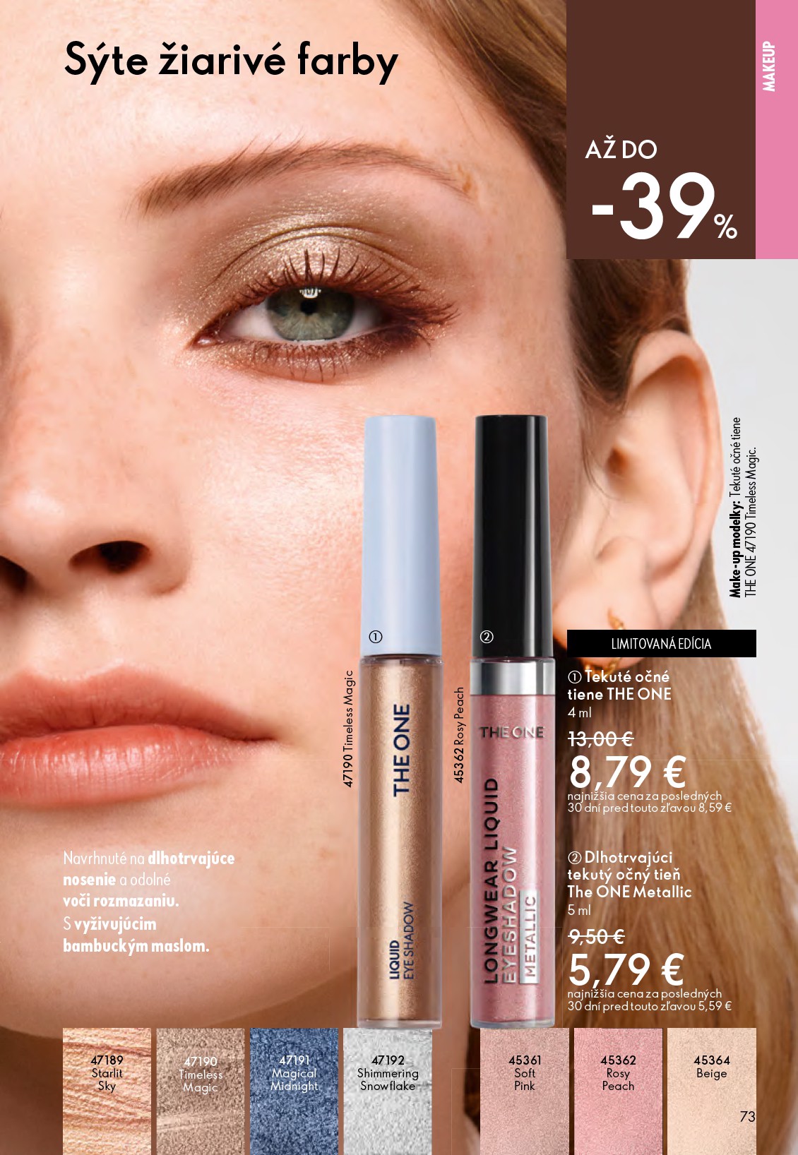oriflame - Aktuálny ORIFLAME - eCatalogue | Oriflame Cosmetics leták od stredy, 27.05.2026 do utorka, 16.06.2026 - page: 73