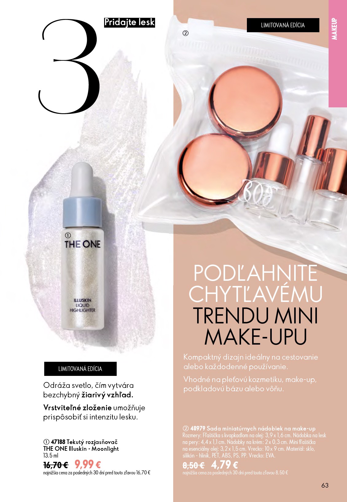 oriflame - Aktuálny ORIFLAME leták od stredy, 17.06.2026 do utorka, 07.07.2026 - page: 63