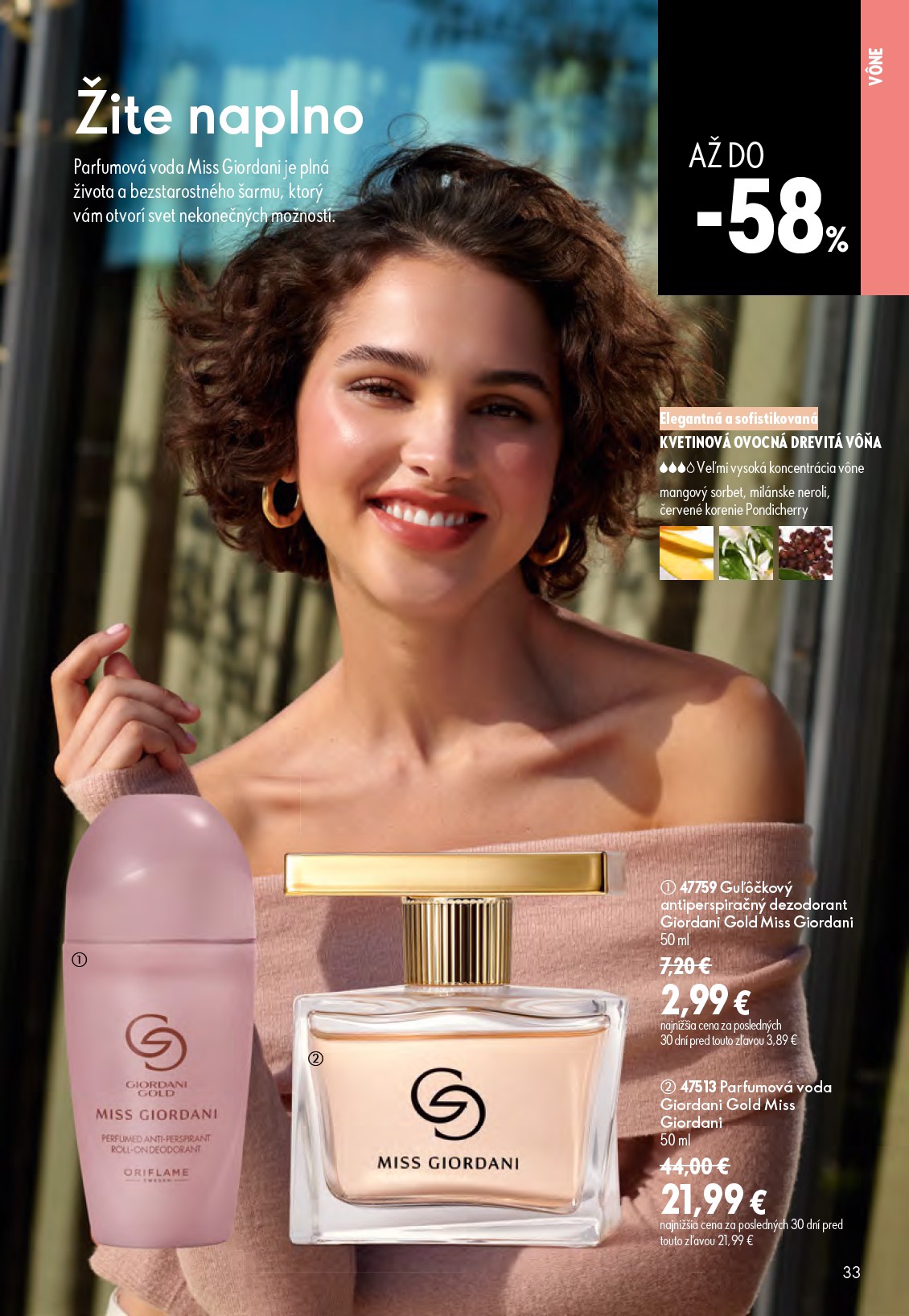 oriflame - Aktuálny ORIFLAME leták od stredy, 17.06.2026 do utorka, 07.07.2026 - page: 33