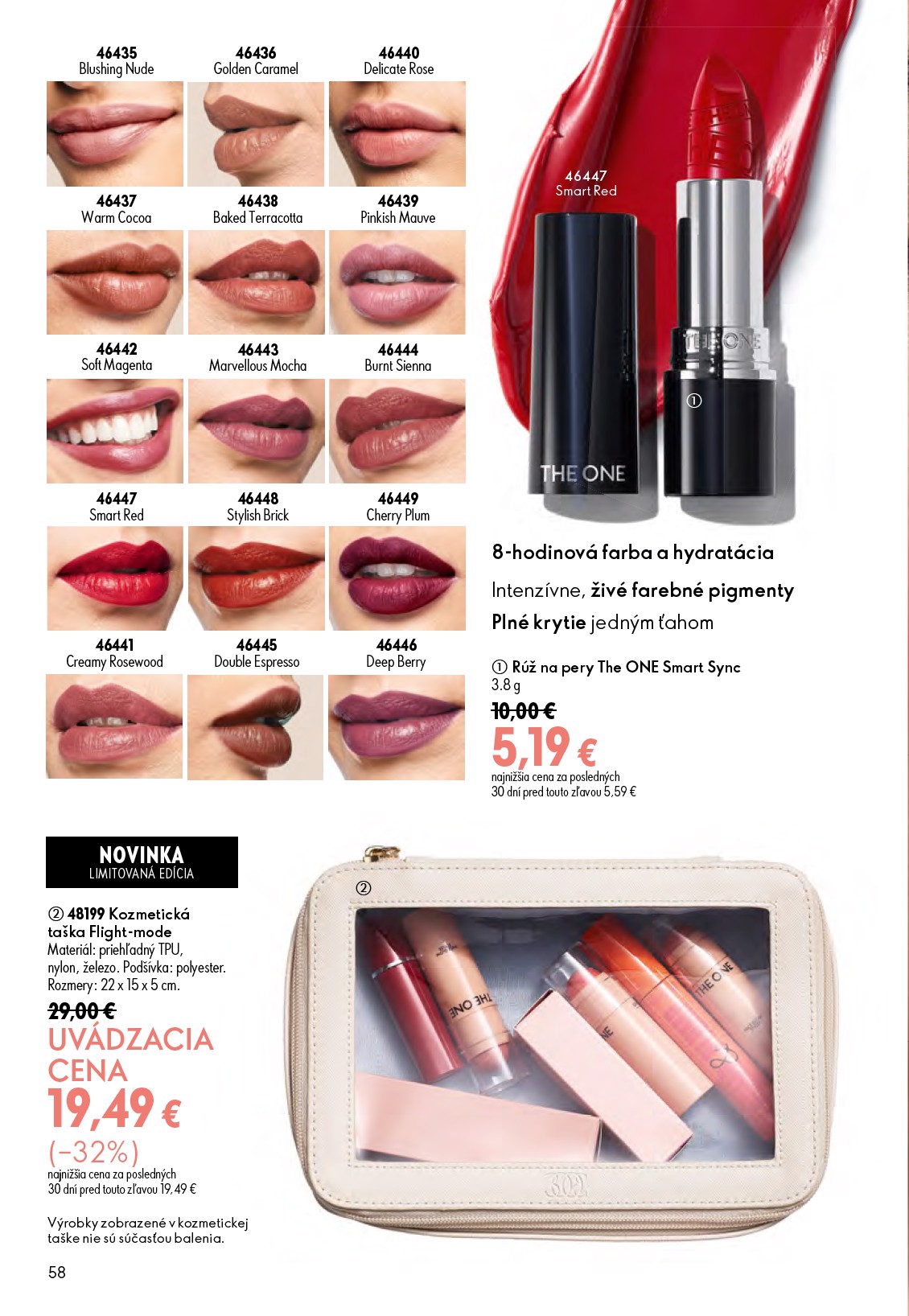 oriflame - Aktuálny ORIFLAME leták od stredy, 17.06.2026 do utorka, 07.07.2026 - page: 58