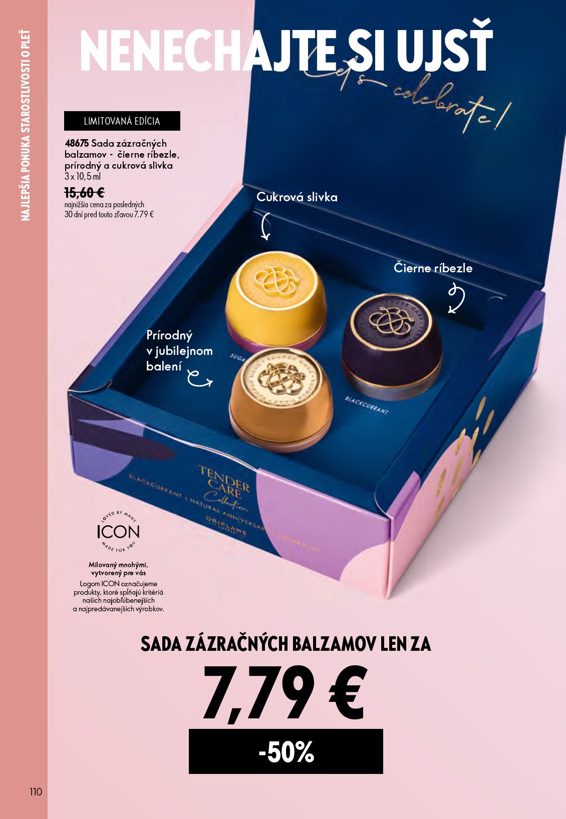 oriflame - Aktuálny ORIFLAME leták od stredy, 17.06.2026 do utorka, 07.07.2026 - page: 110