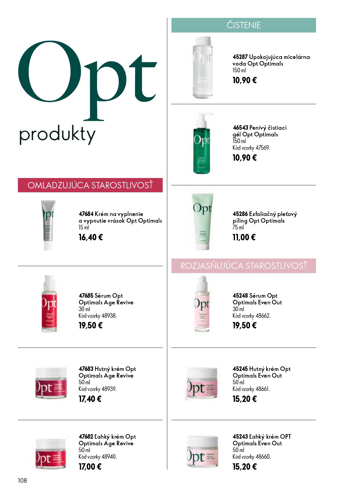 oriflame - Aktuálny ORIFLAME leták od stredy, 17.06.2026 do utorka, 07.07.2026 - page: 108