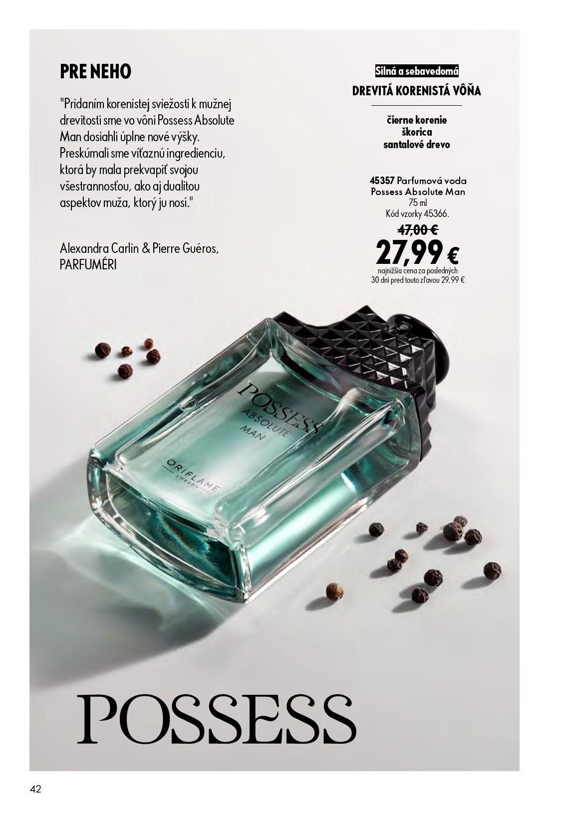 oriflame - Aktuálny ORIFLAME leták od stredy, 17.06.2026 do utorka, 07.07.2026 - page: 42