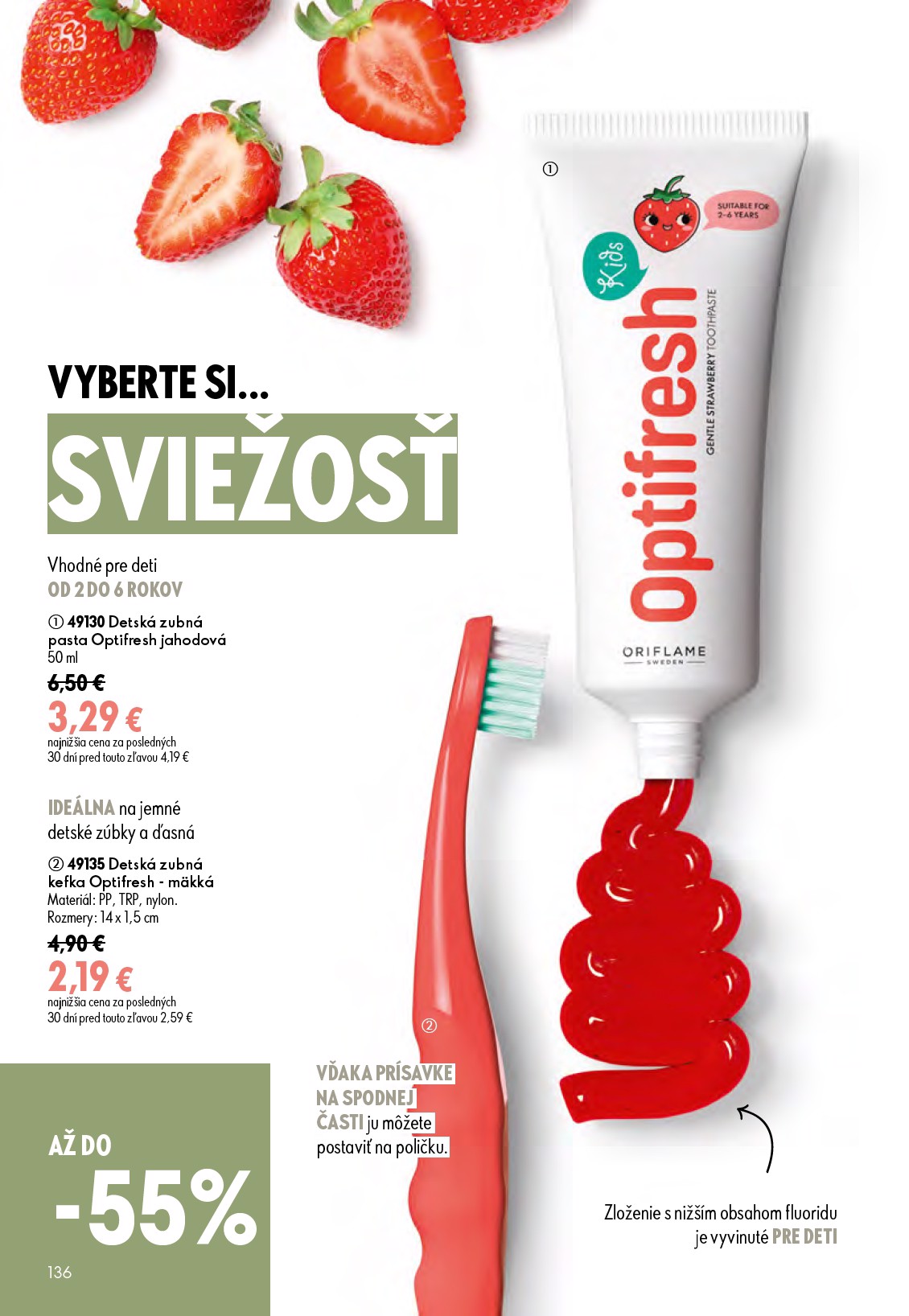 oriflame - Aktuálny ORIFLAME leták od stredy, 17.06.2026 do utorka, 07.07.2026 - page: 136