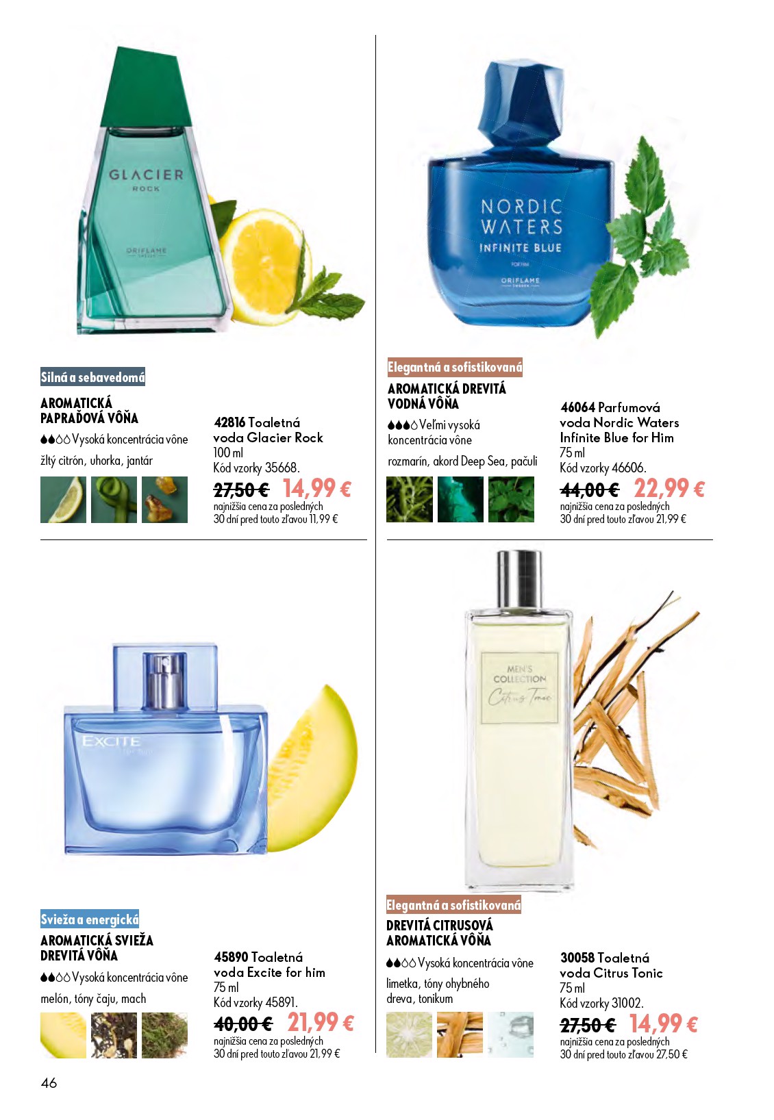 oriflame - Aktuálny ORIFLAME leták od stredy, 17.06.2026 do utorka, 07.07.2026 - page: 46
