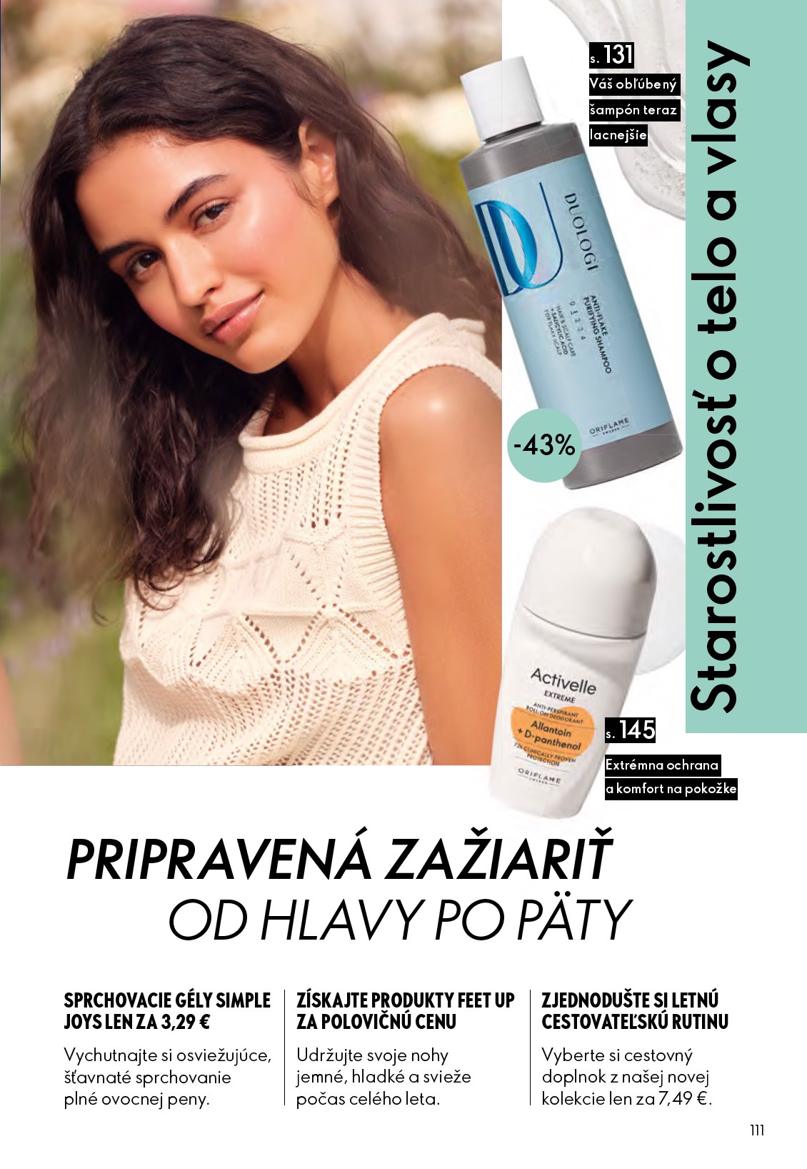 oriflame - Aktuálny ORIFLAME leták od stredy, 17.06.2026 do utorka, 07.07.2026 - page: 111