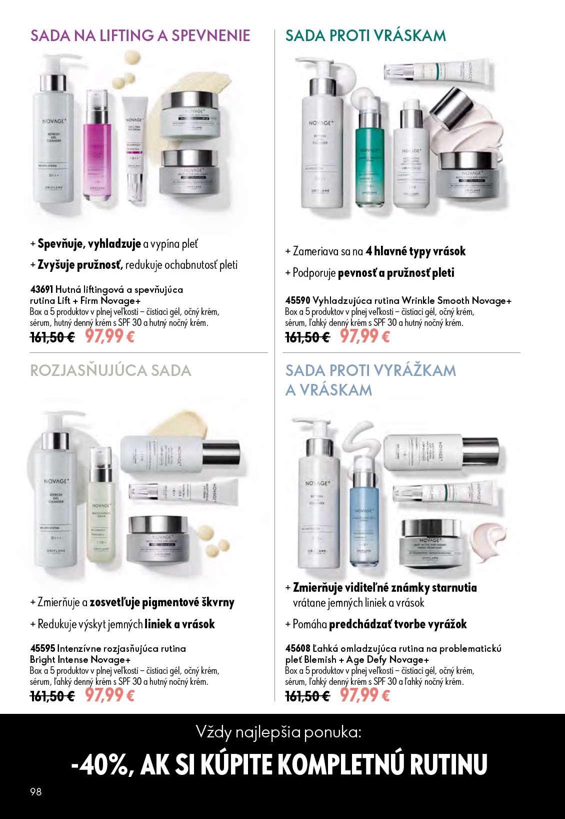oriflame - Aktuálny ORIFLAME leták od stredy, 17.06.2026 do utorka, 07.07.2026 - page: 98