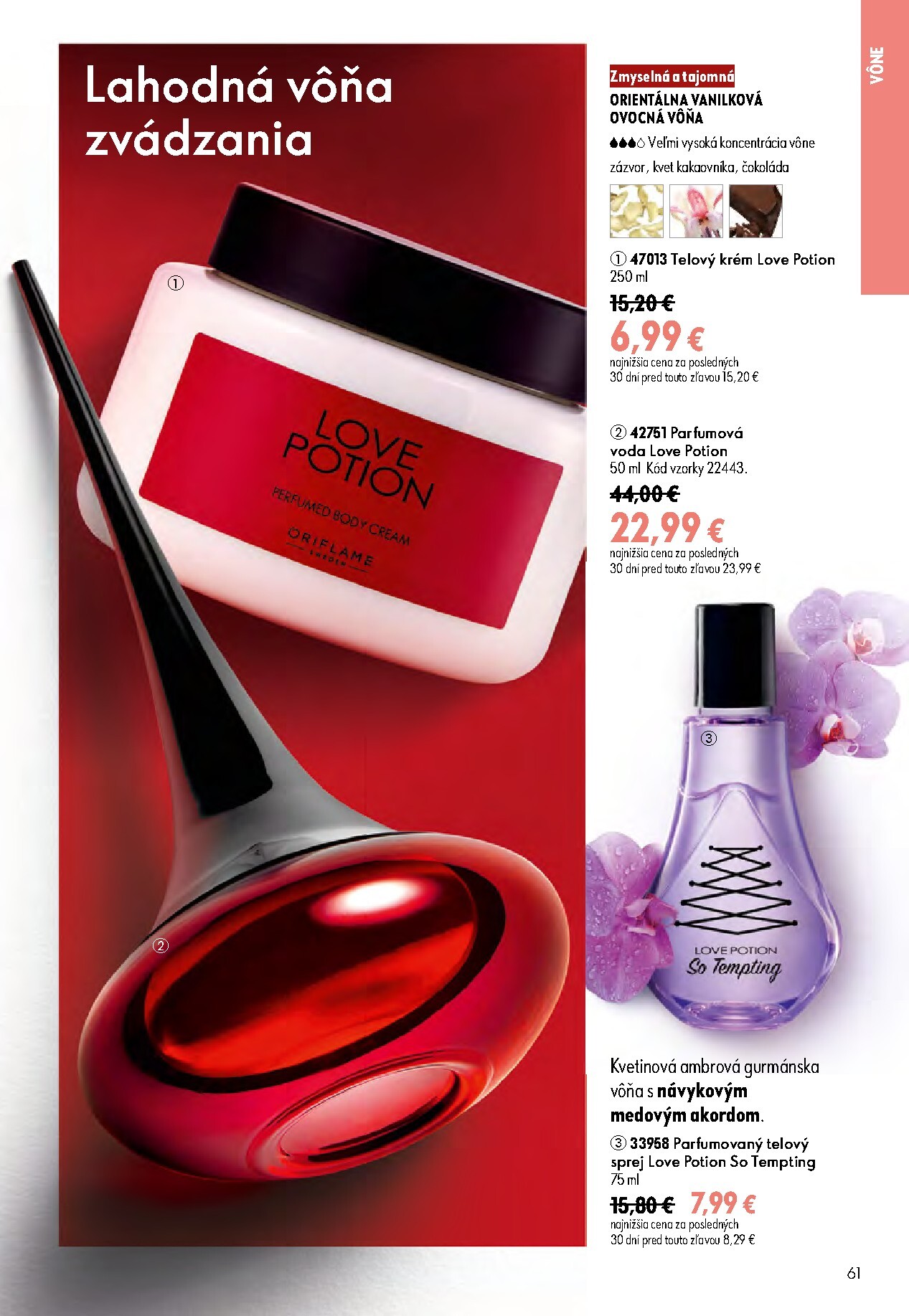 oriflame - Aktuálny ORIFLAME leták od stredy, 08.07.2026 do utorka, 28.07.2026 - page: 61