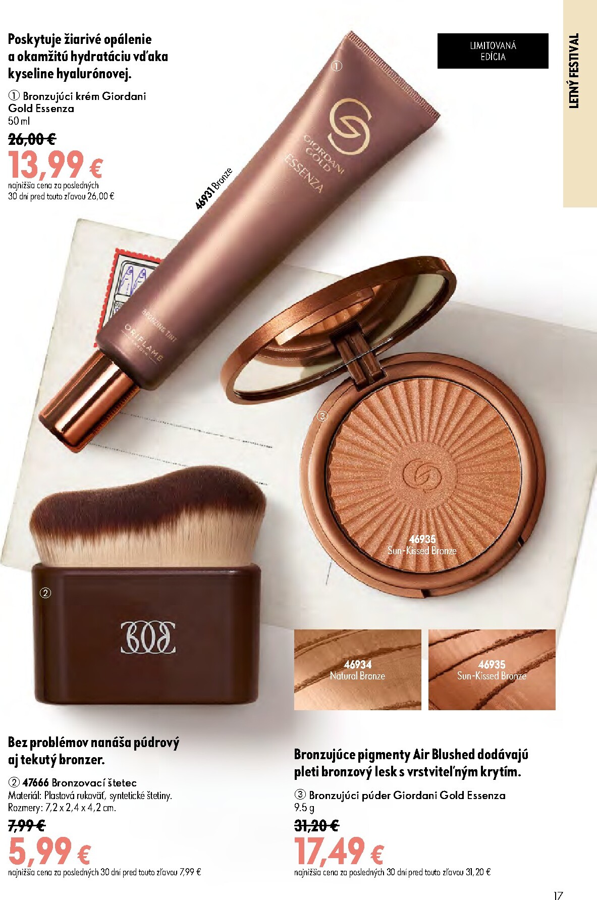 oriflame - Aktuálny ORIFLAME leták od stredy, 08.07.2026 do utorka, 28.07.2026 - page: 17