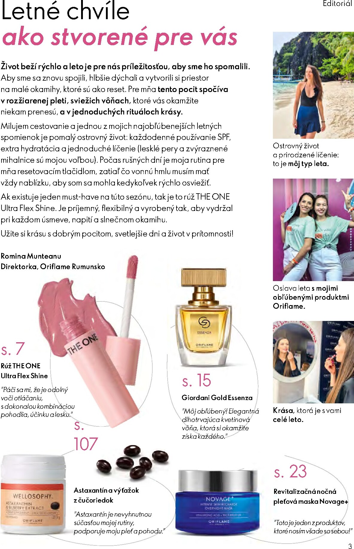 oriflame - Aktuálny ORIFLAME leták od stredy, 08.07.2026 do utorka, 28.07.2026 - page: 3