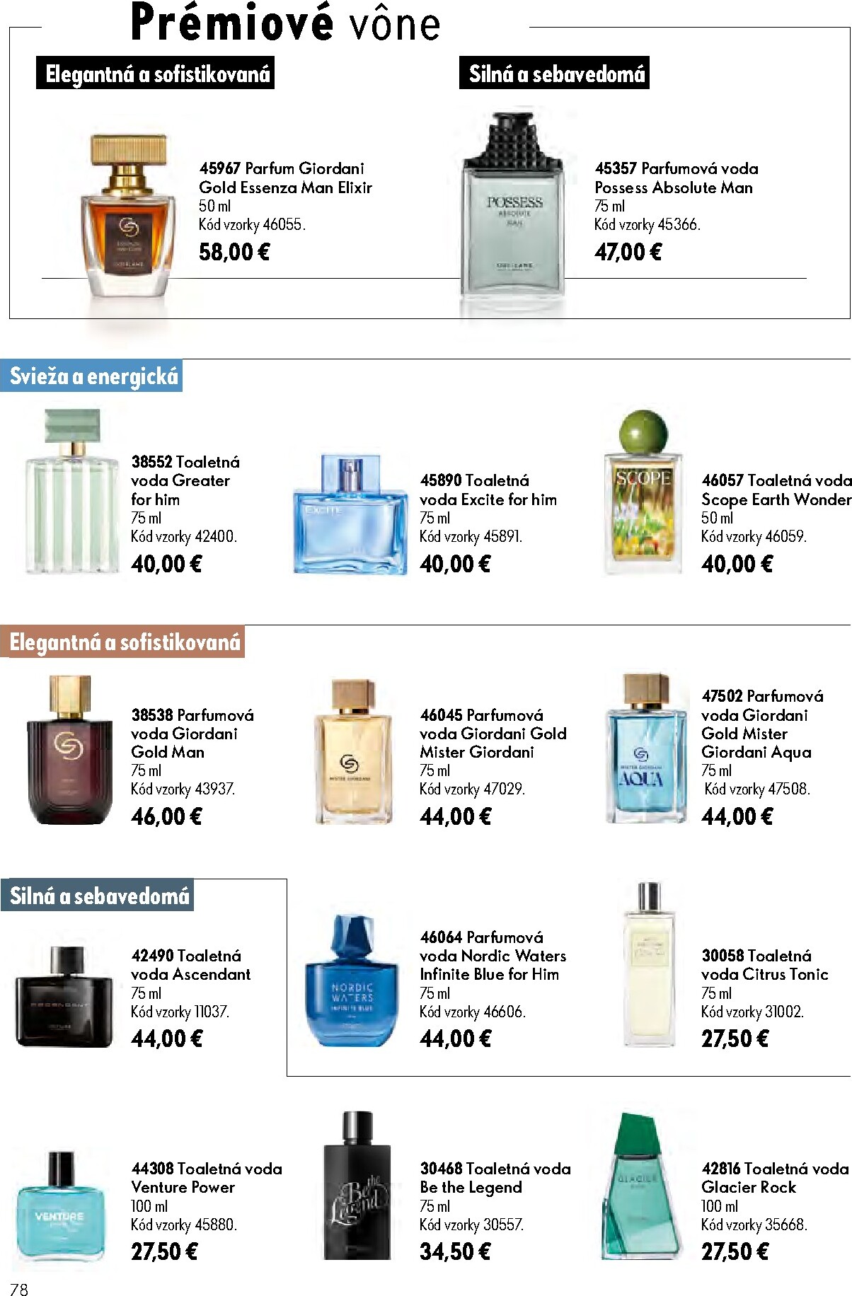 oriflame - Aktuálny ORIFLAME leták od stredy, 08.07.2026 do utorka, 28.07.2026 - page: 78