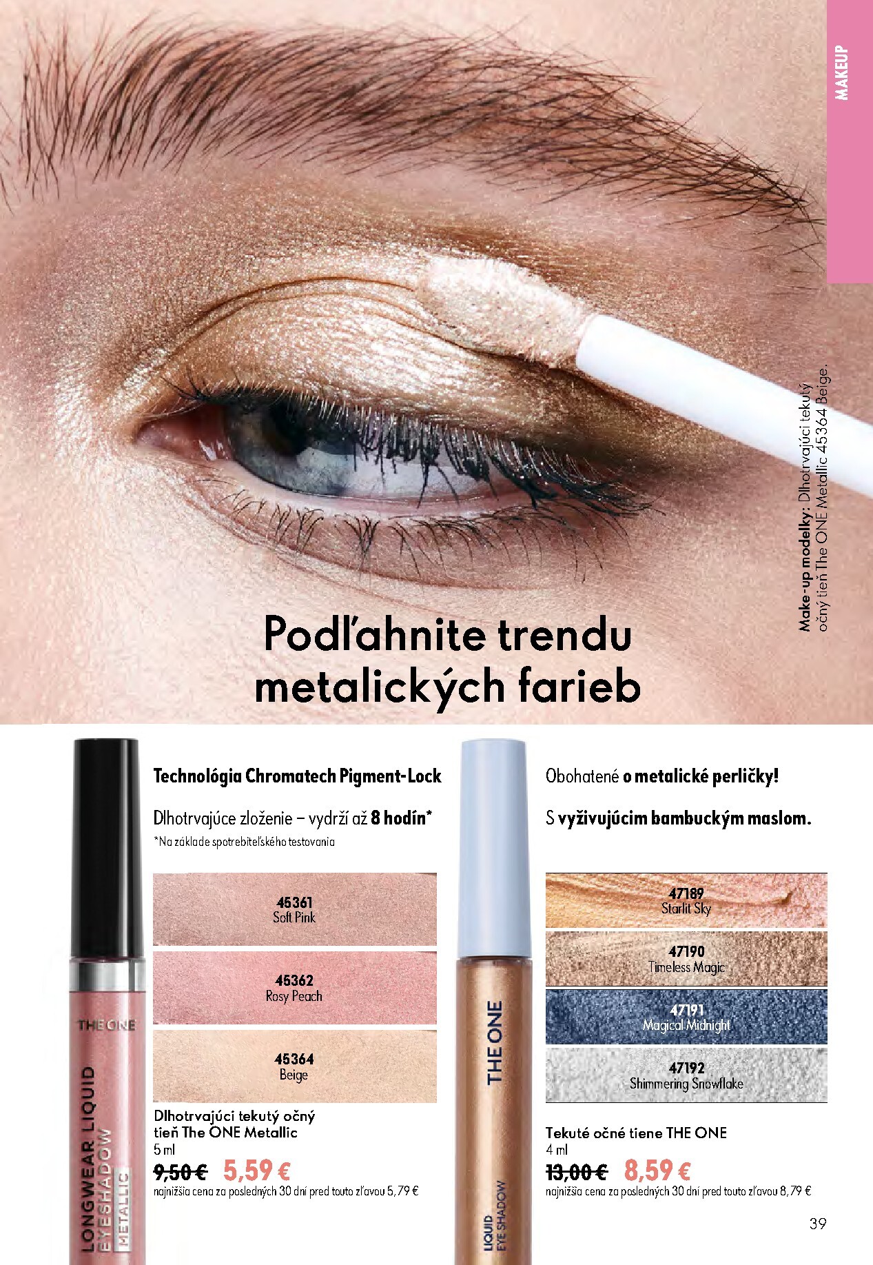 oriflame - Aktuálny ORIFLAME leták od stredy, 08.07.2026 do utorka, 28.07.2026 - page: 39