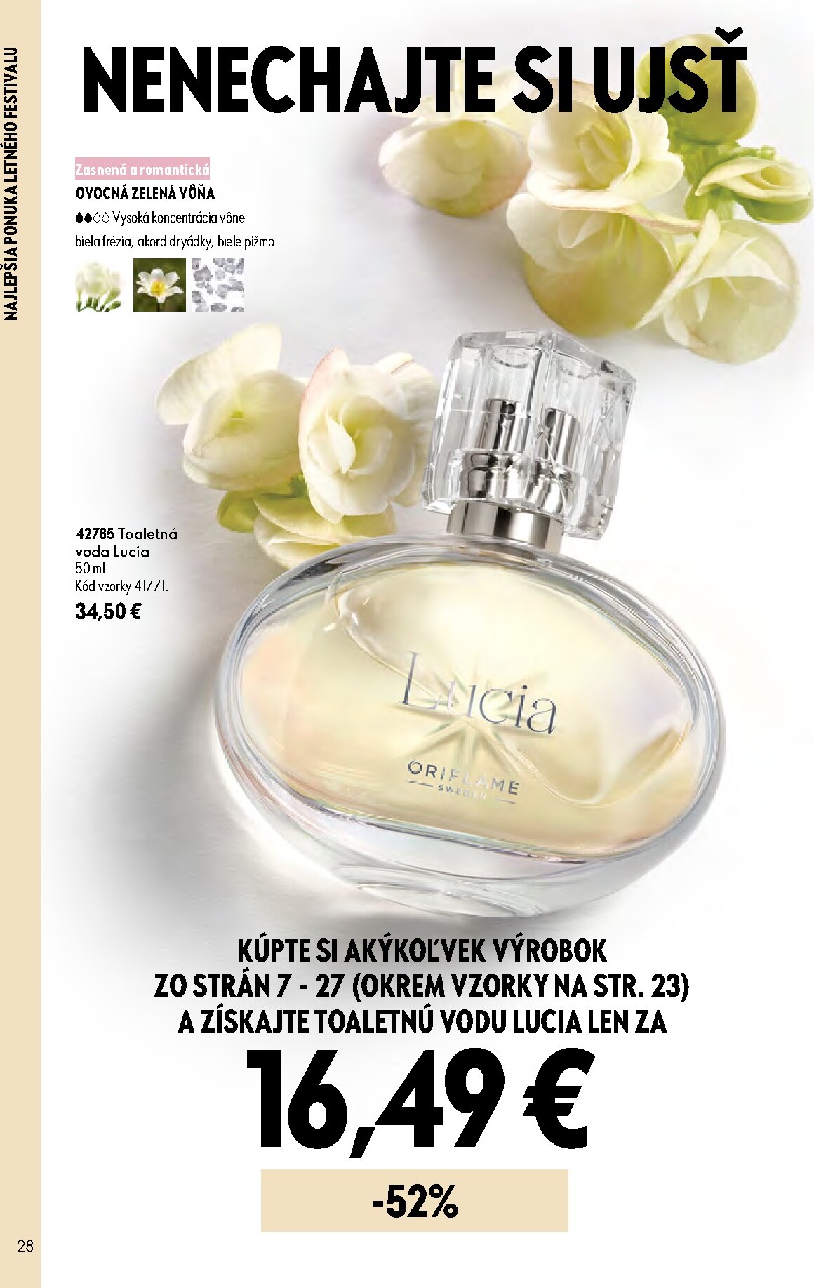 oriflame - Aktuálny ORIFLAME leták od stredy, 08.07.2026 do utorka, 28.07.2026 - page: 28