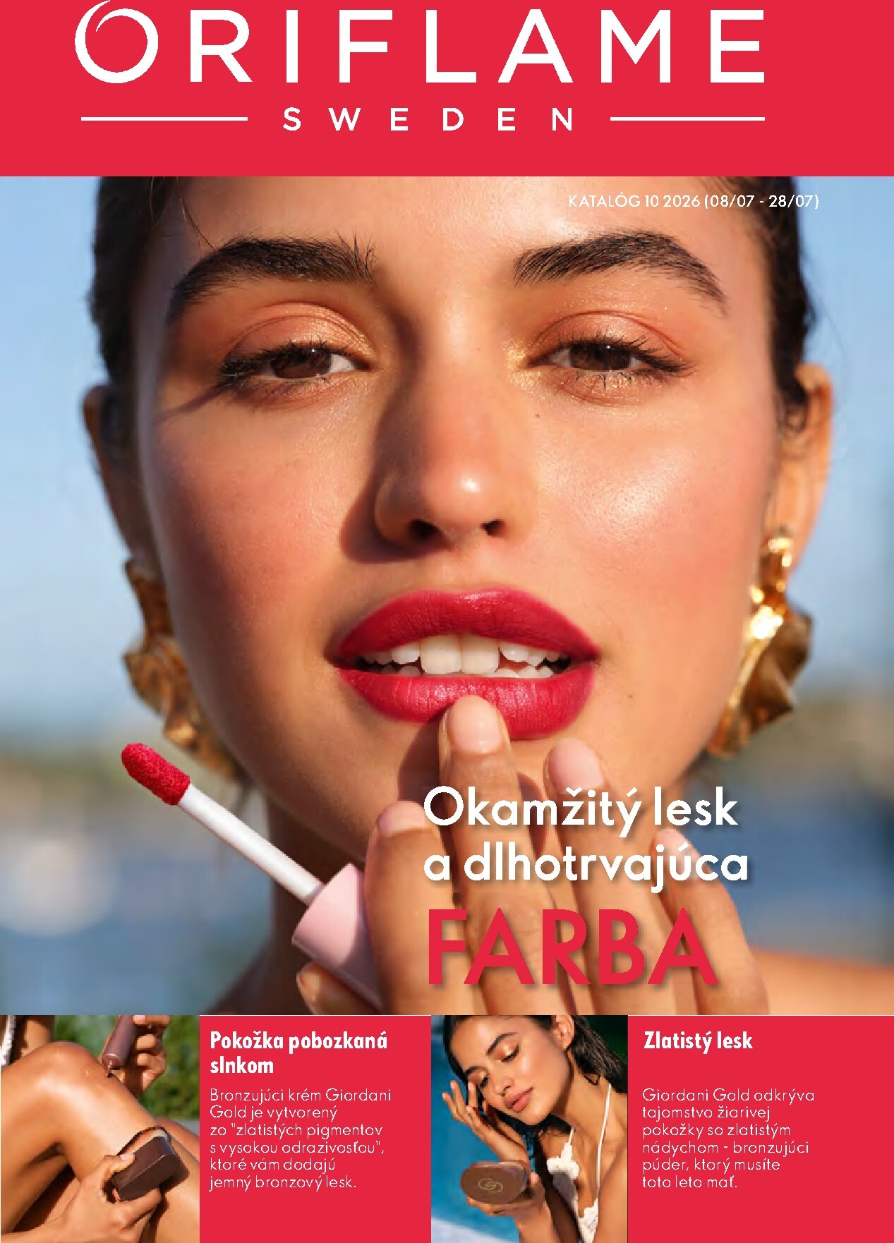 oriflame - Aktuálny ORIFLAME leták od stredy, 08.07.2026 do utorka, 28.07.2026