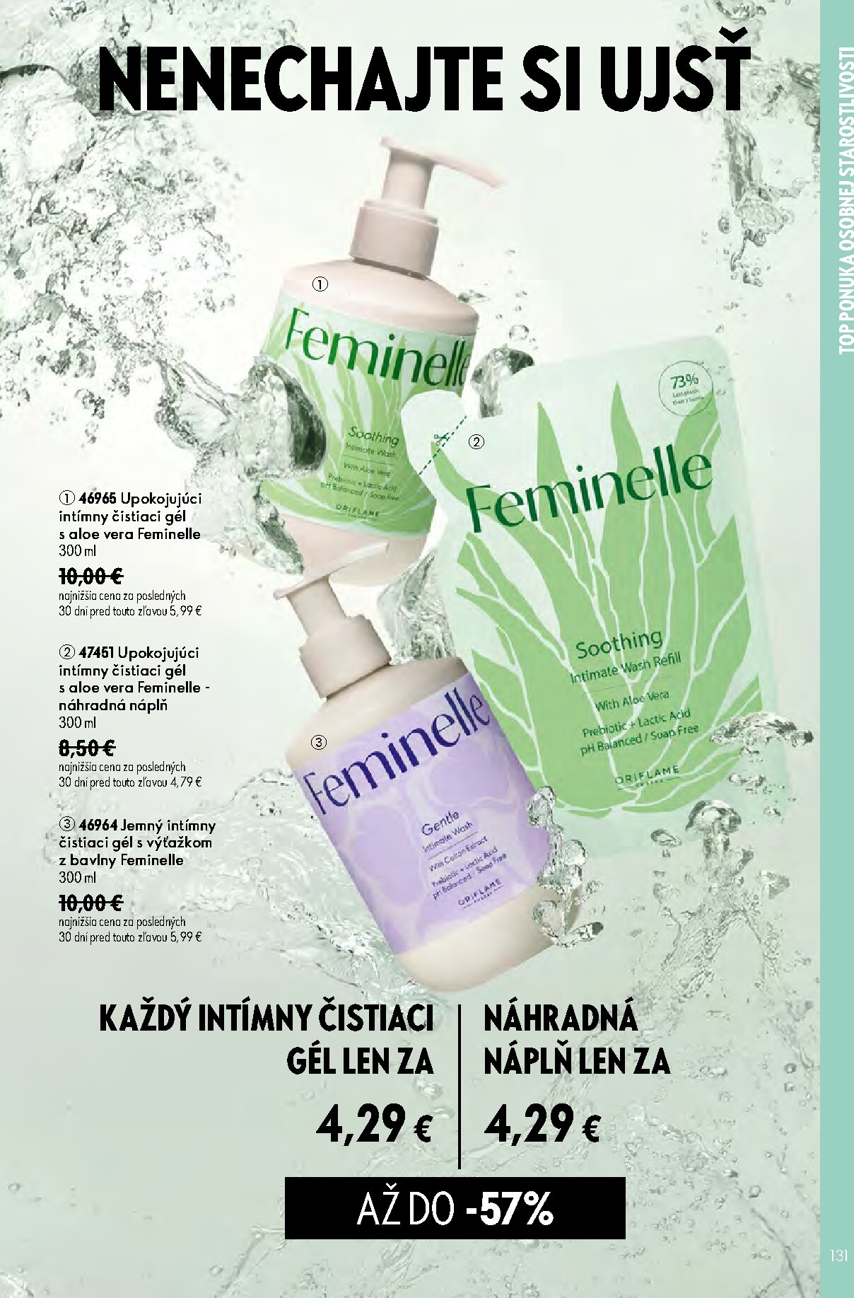 oriflame - Aktuálny ORIFLAME leták od stredy, 08.07.2026 do utorka, 28.07.2026 - page: 131