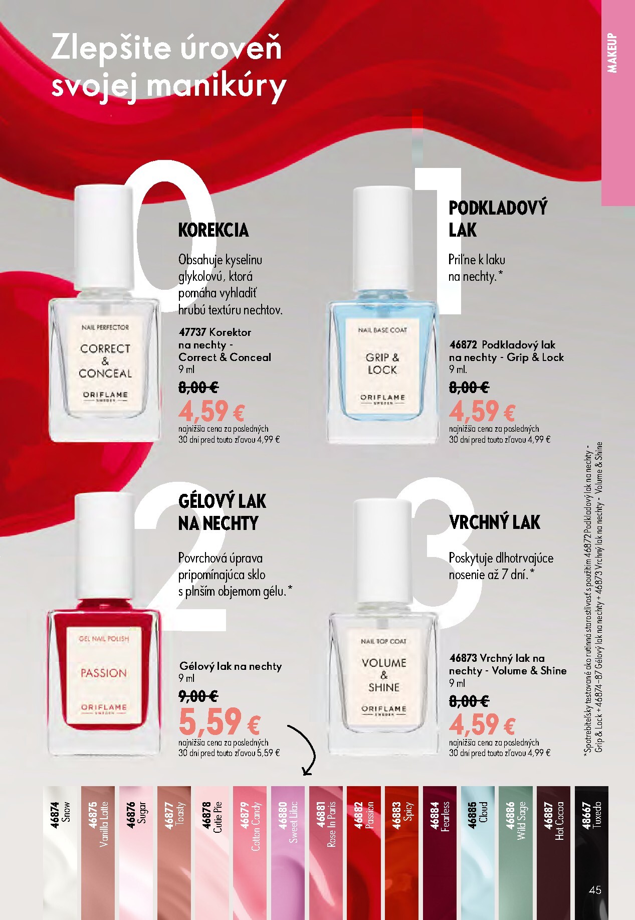 oriflame - Aktuálny ORIFLAME leták od stredy, 08.07.2026 do utorka, 28.07.2026 - page: 45