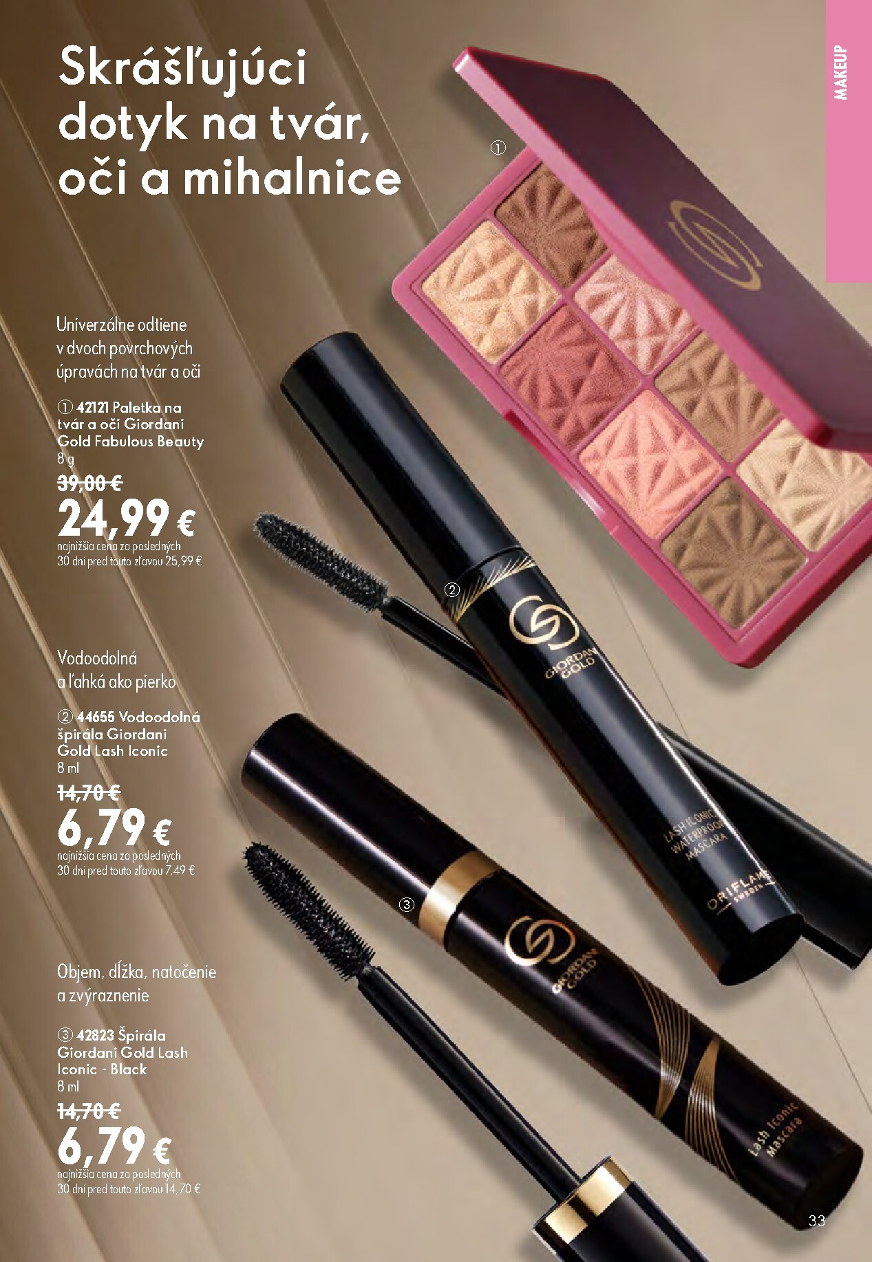oriflame - Aktuálny ORIFLAME leták od stredy, 08.07.2026 do utorka, 28.07.2026 - page: 33