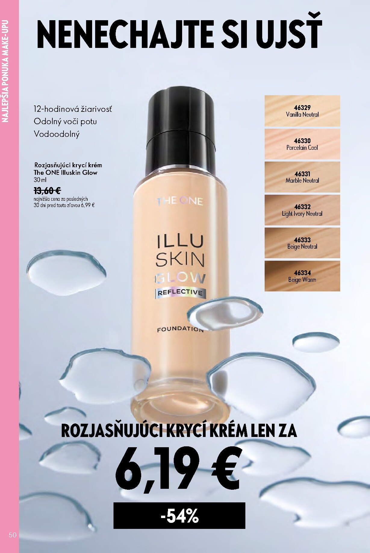 oriflame - Aktuálny ORIFLAME leták od stredy, 08.07.2026 do utorka, 28.07.2026 - page: 50
