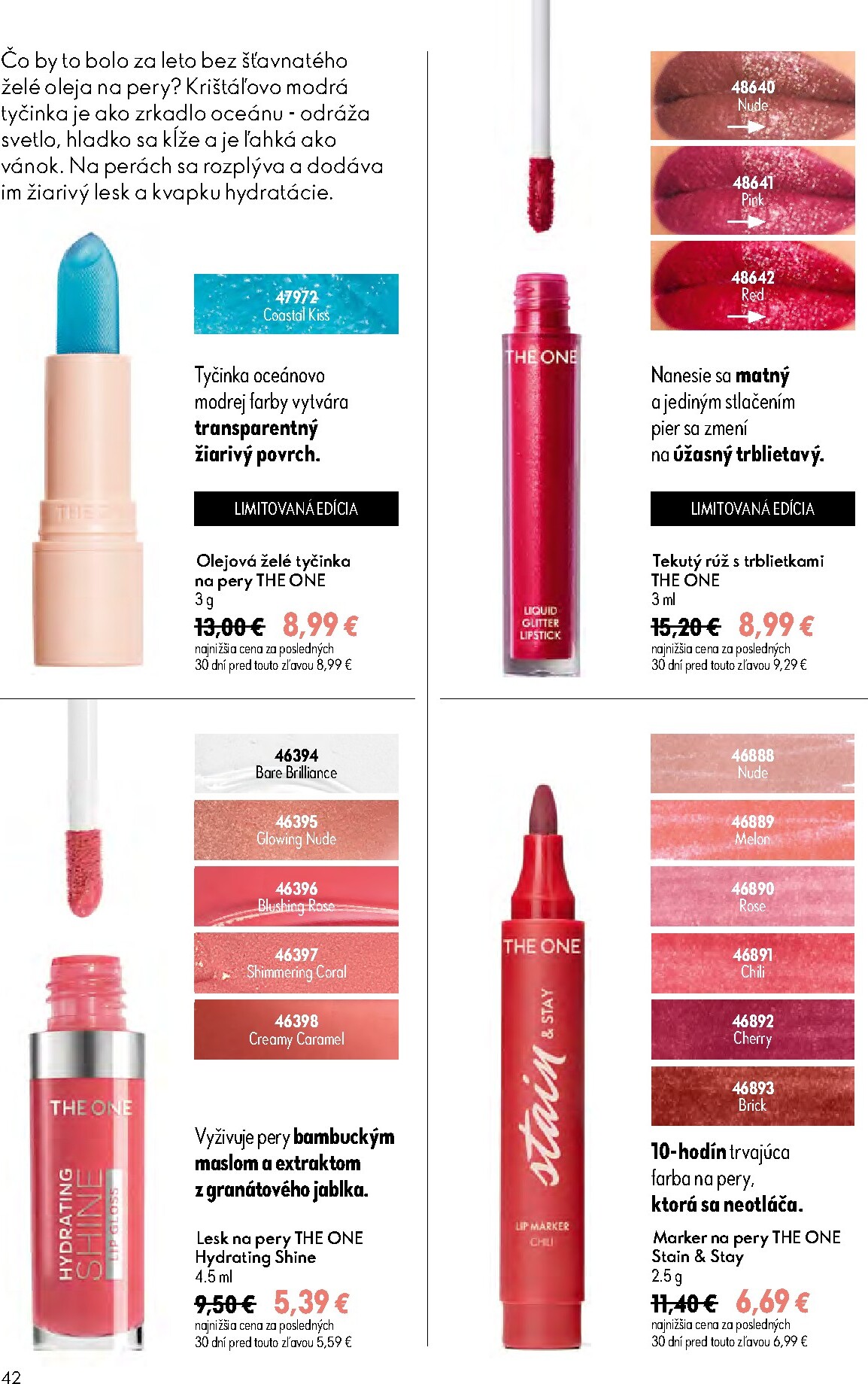 oriflame - Aktuálny ORIFLAME leták od stredy, 08.07.2026 do utorka, 28.07.2026 - page: 42