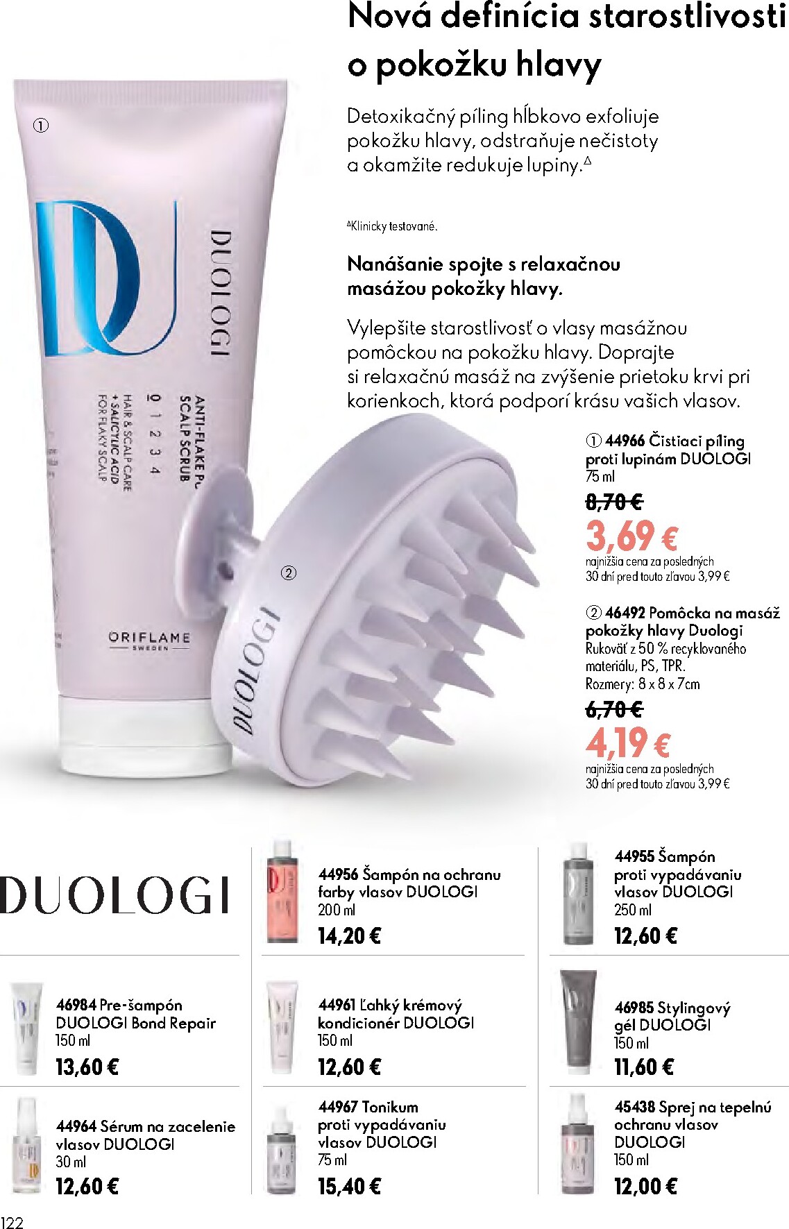 oriflame - Aktuálny ORIFLAME leták od stredy, 08.07.2026 do utorka, 28.07.2026 - page: 122