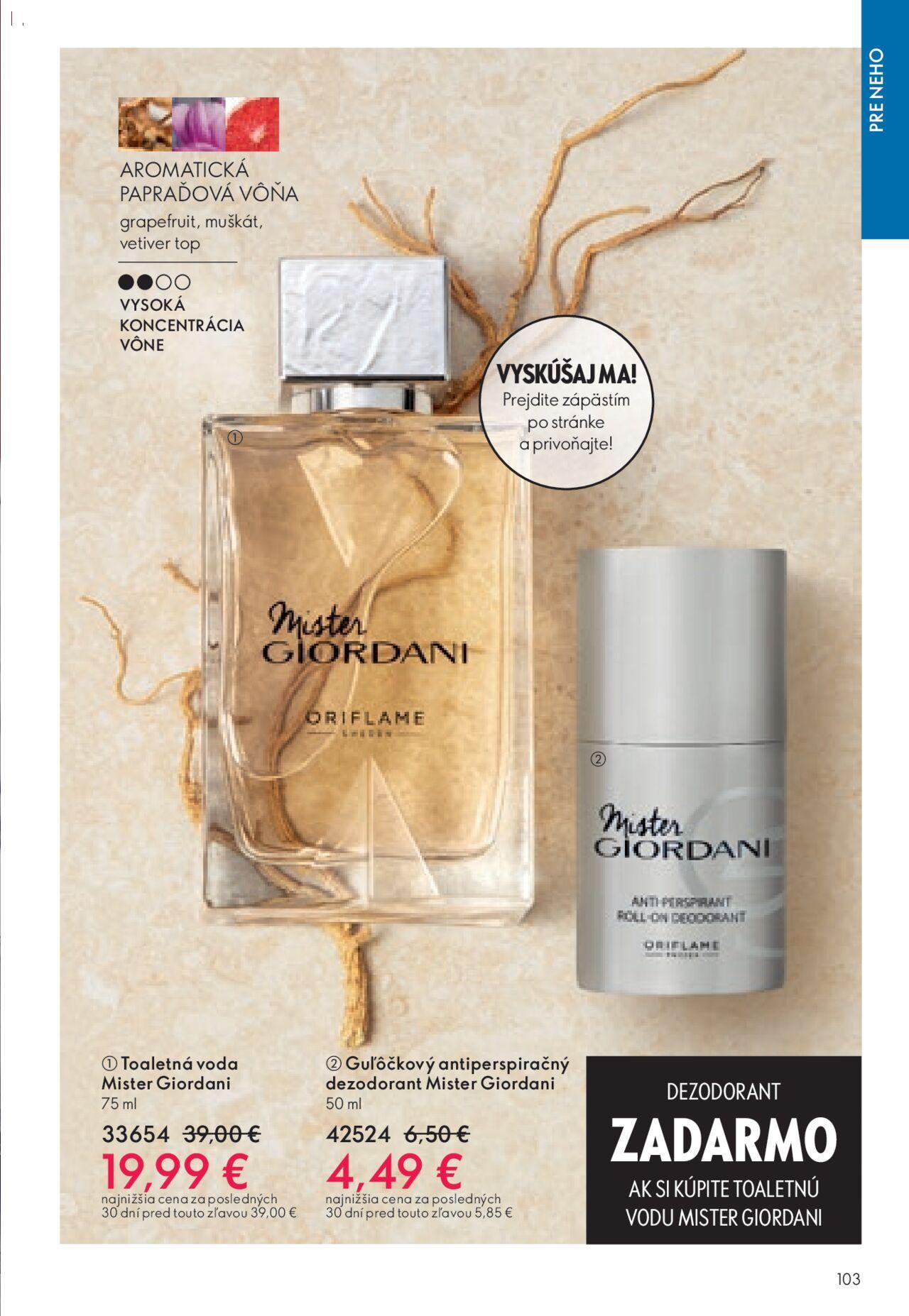 oriflame - Katalóg Oriflame 13 2024 » Aktuálny leták online 10.09.2024 - 30.09.2024 - page: 103 oriflame - Katalóg Oriflame 13 2024 » Aktuálny leták online 10.09.2024 - 30.09.2024 - page: 103