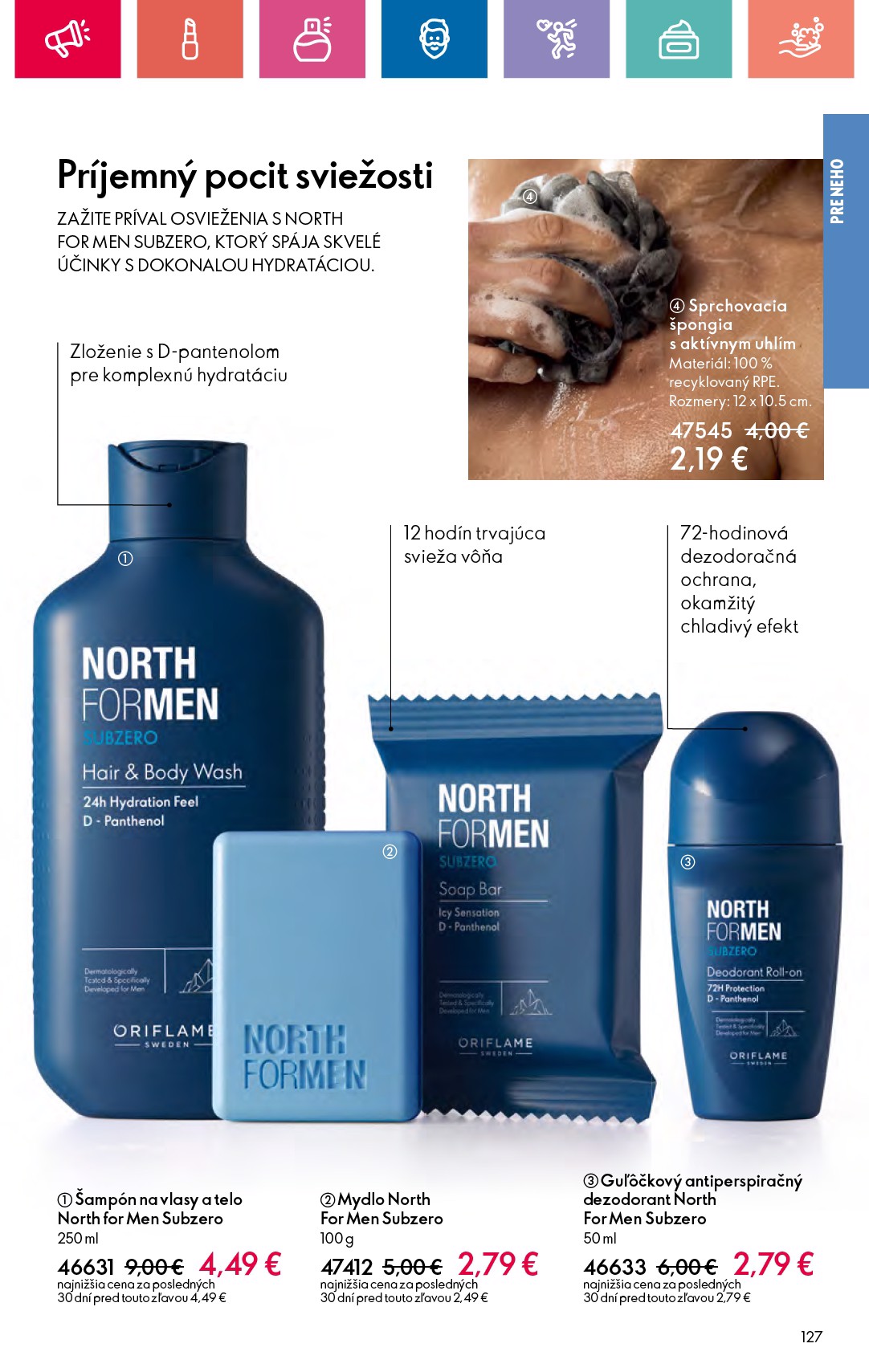 oriflame - ORIFLAME leták platný od 29.12. - 18.01. - page: 127 oriflame - ORIFLAME leták platný od 29.12. - 18.01. - page: 127