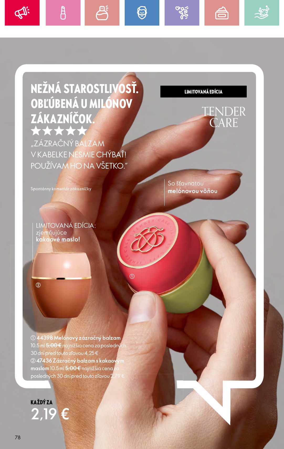 oriflame - ORIFLAME leták platný od 19.01. - 08.02. - page: 78 oriflame - ORIFLAME leták platný od 19.01. - 08.02. - page: 78