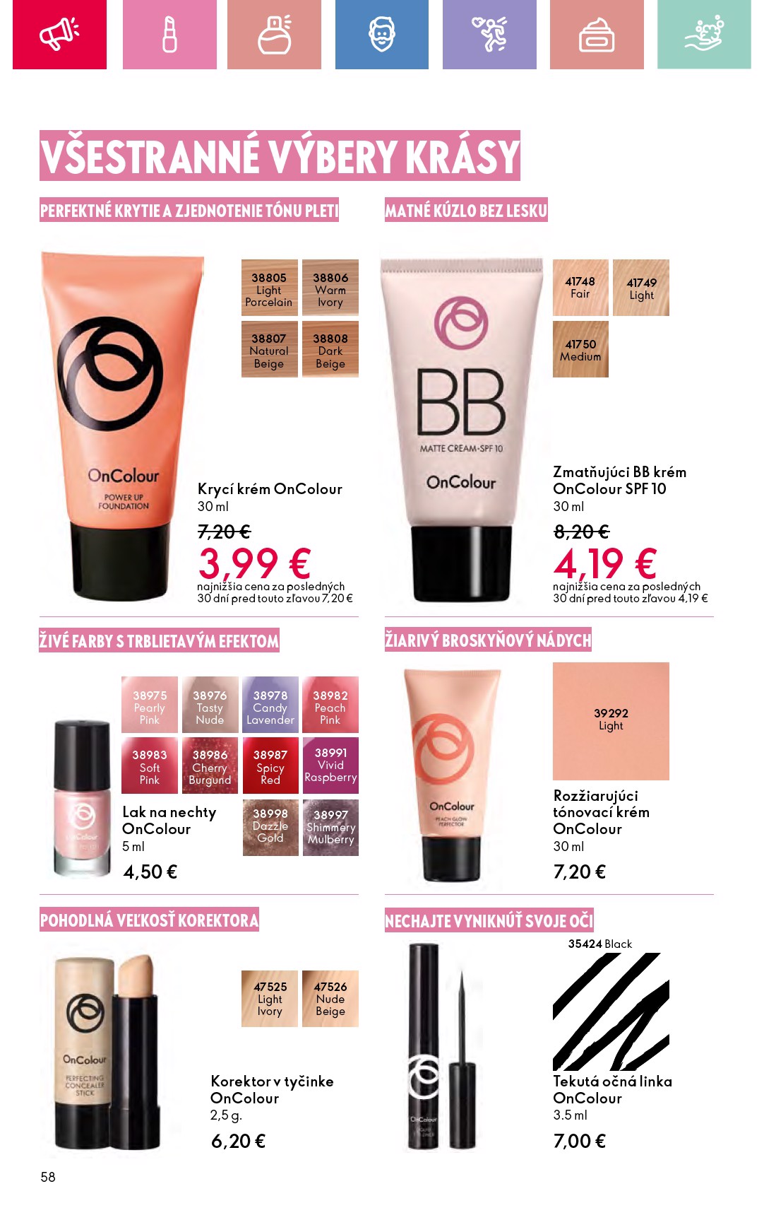 oriflame - ORIFLAME leták platný od 13.04. - 03.05. - page: 58 oriflame - ORIFLAME leták platný od 13.04. - 03.05. - page: 58
