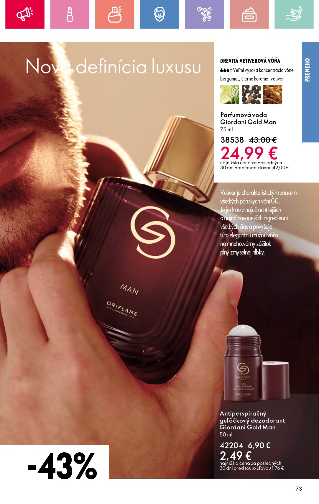 oriflame - ORIFLAME leták platný od 25.05. - 14.06. - page: 73