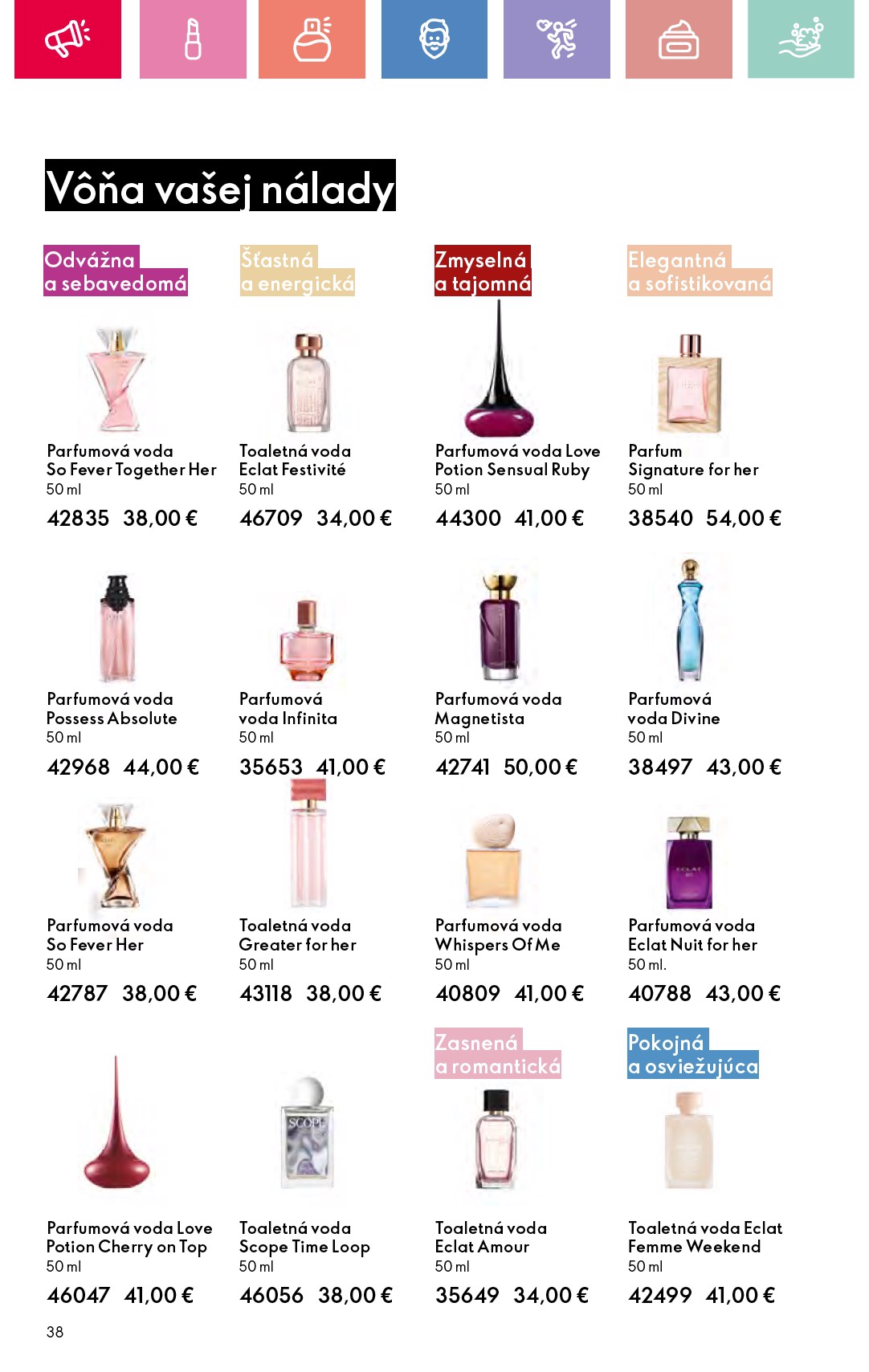 oriflame - ORIFLAME leták platný od 25.05. - 14.06. - page: 38