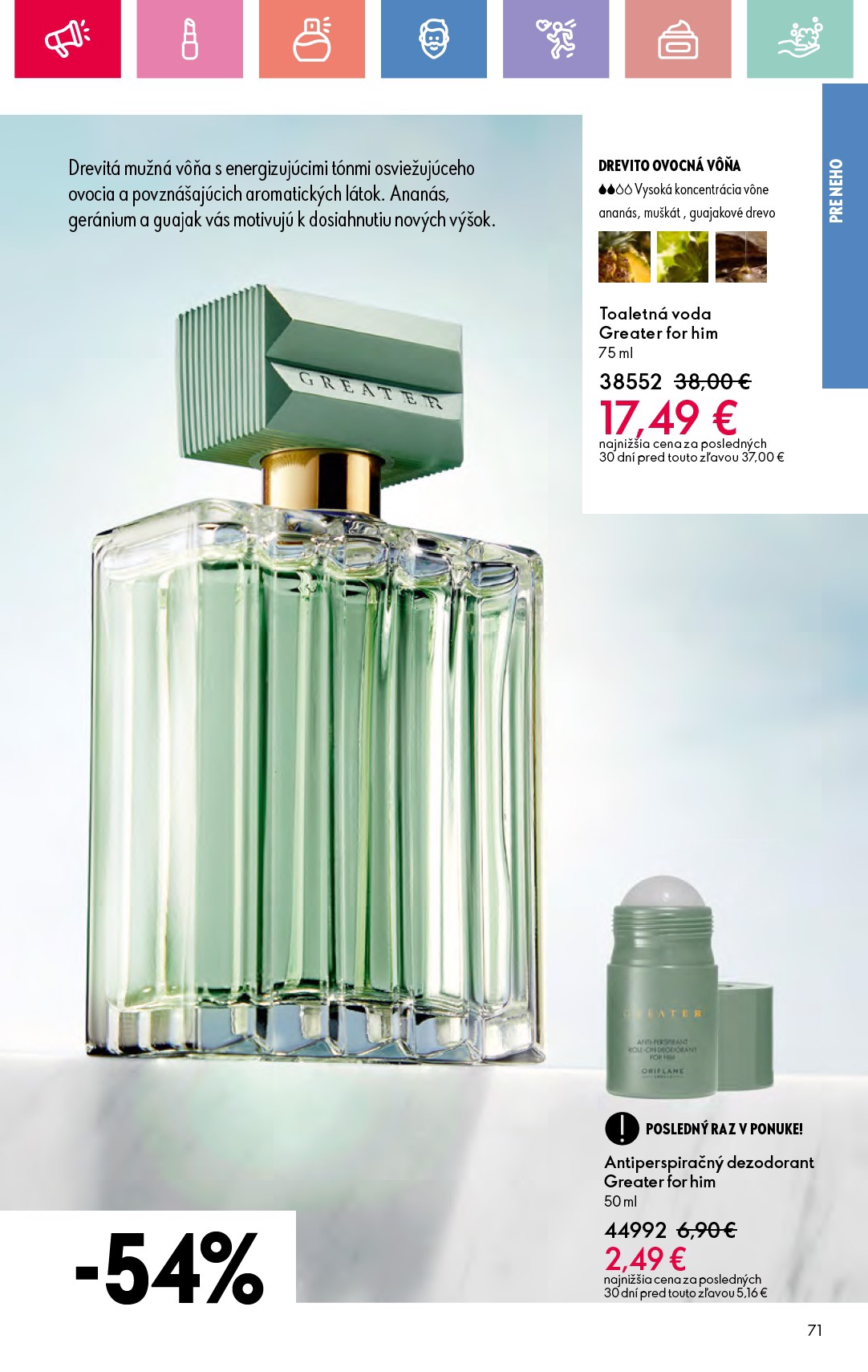 oriflame - ORIFLAME leták platný od 25.05. - 14.06. - page: 71