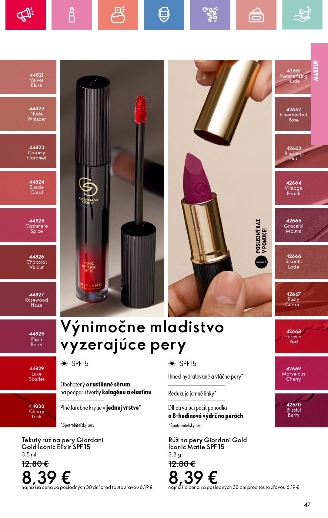 oriflame - ORIFLAME leták platný od 25.05. - 14.06. - page: 47