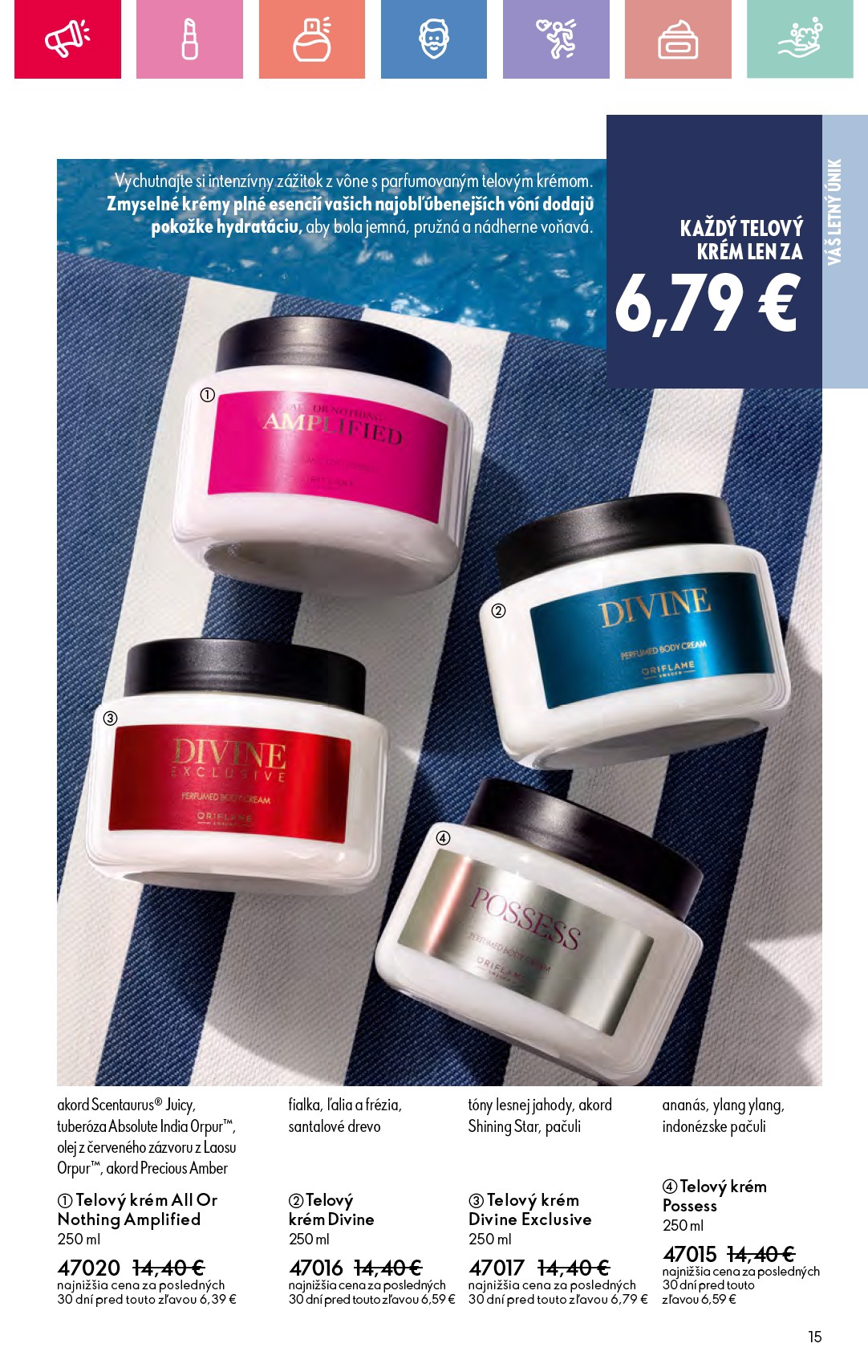 oriflame - Leták ORIFLAME platný od 15.06. do 05.07. - page: 15 oriflame - Leták ORIFLAME platný od 15.06. do 05.07. - page: 15