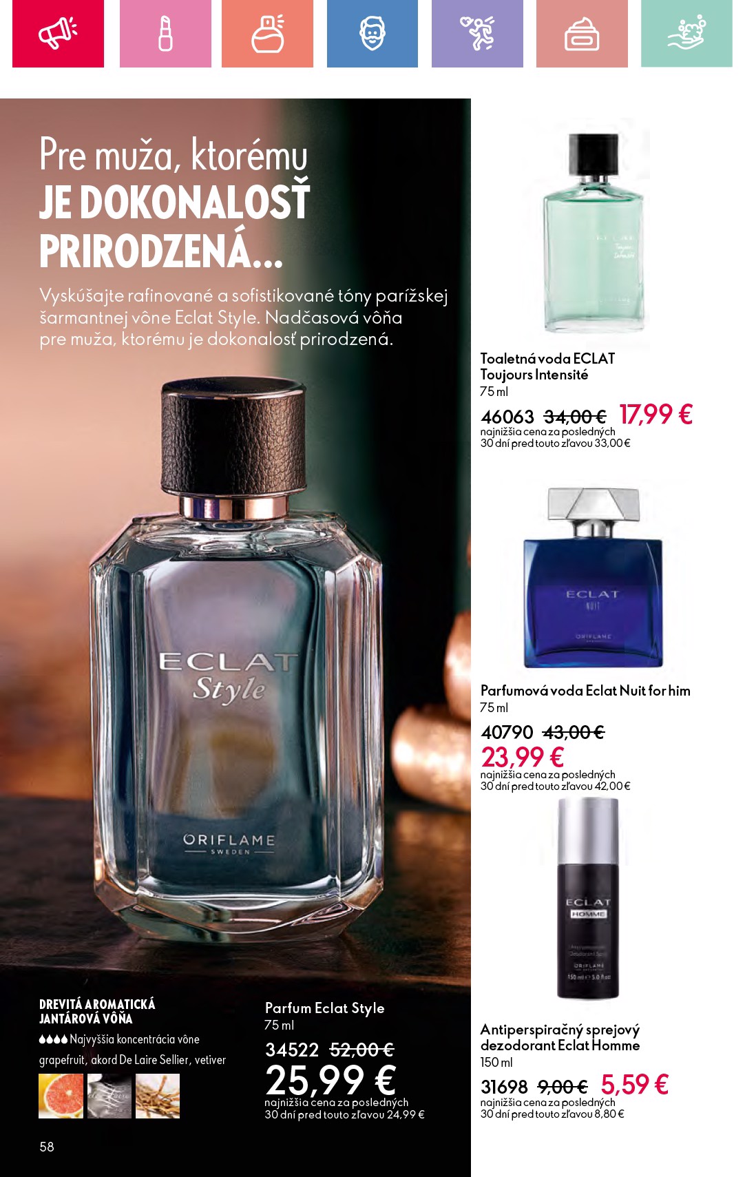 oriflame - Leták ORIFLAME platný od 15.06. do 05.07. - page: 58 oriflame - Leták ORIFLAME platný od 15.06. do 05.07. - page: 58
