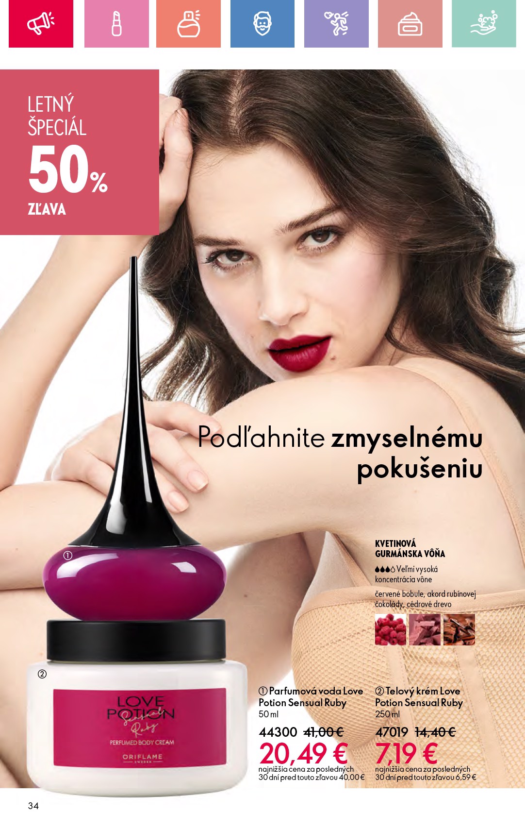 oriflame - Leták ORIFLAME platný od 15.06. do 05.07. - page: 34 oriflame - Leták ORIFLAME platný od 15.06. do 05.07. - page: 34