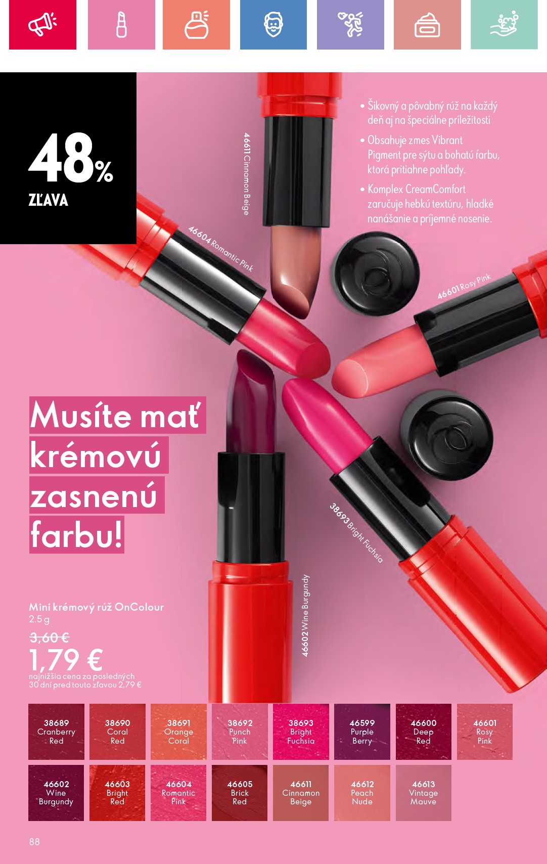 oriflame - Leták ORIFLAME platný od 15.06. do 05.07. - page: 88 oriflame - Leták ORIFLAME platný od 15.06. do 05.07. - page: 88