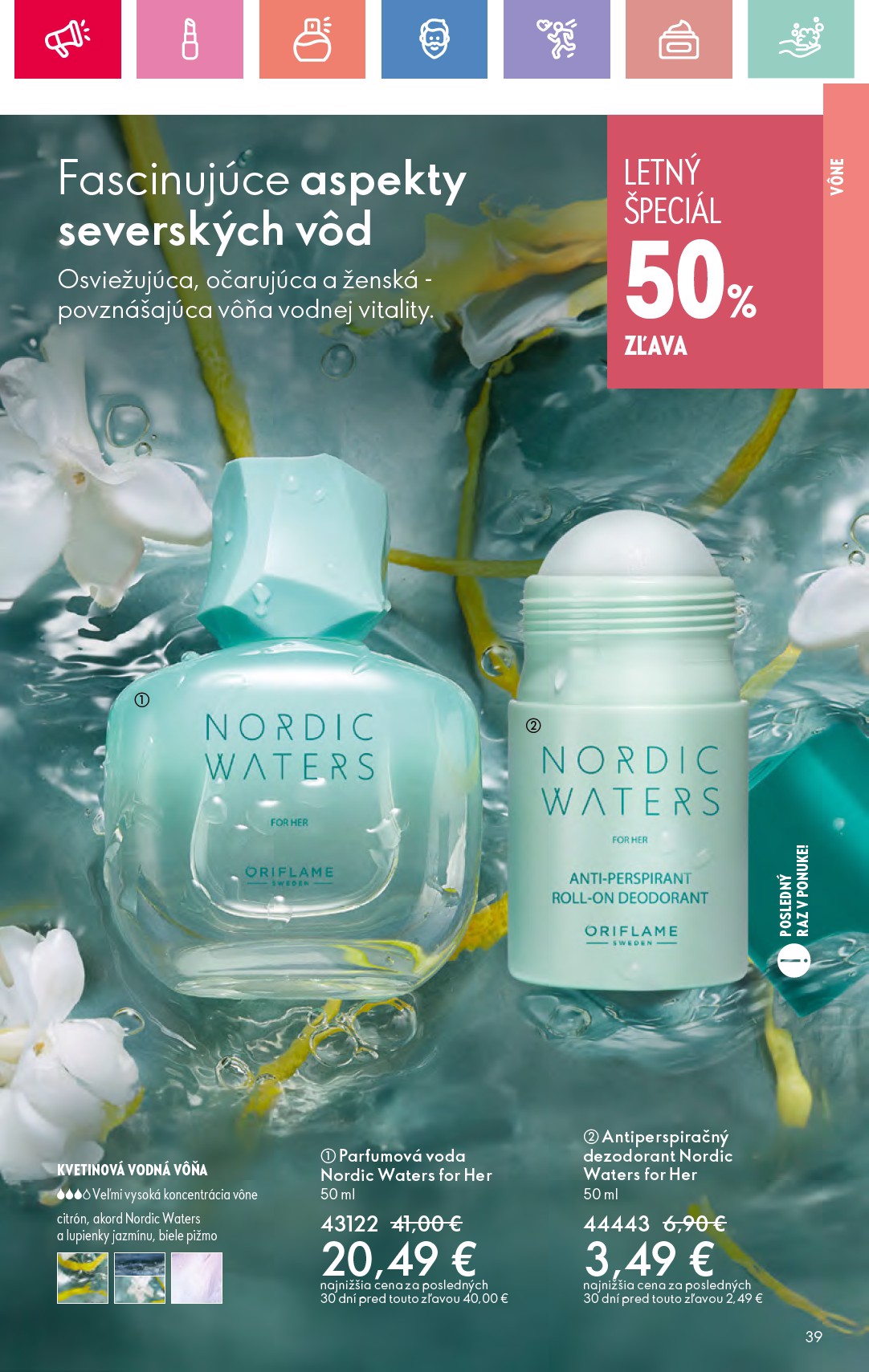 oriflame - Leták ORIFLAME platný od 15.06. do 05.07. - page: 39 oriflame - Leták ORIFLAME platný od 15.06. do 05.07. - page: 39