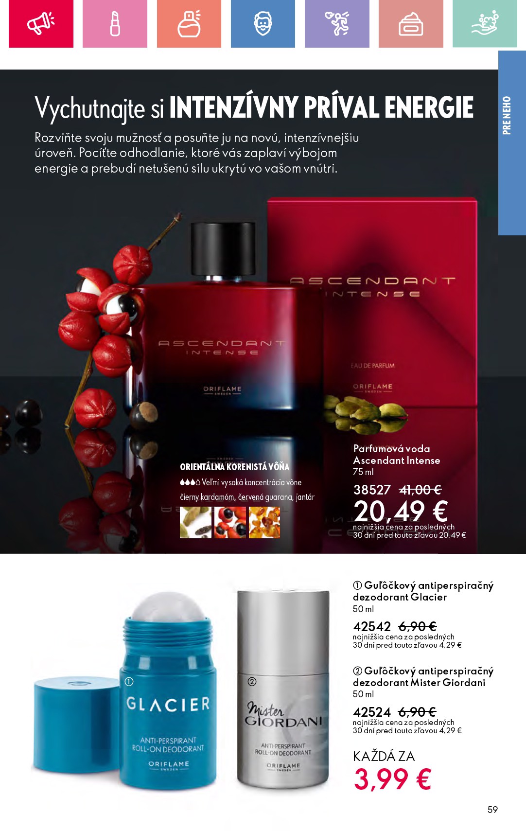 oriflame - Leták ORIFLAME platný od 15.06. do 05.07. - page: 59 oriflame - Leták ORIFLAME platný od 15.06. do 05.07. - page: 59